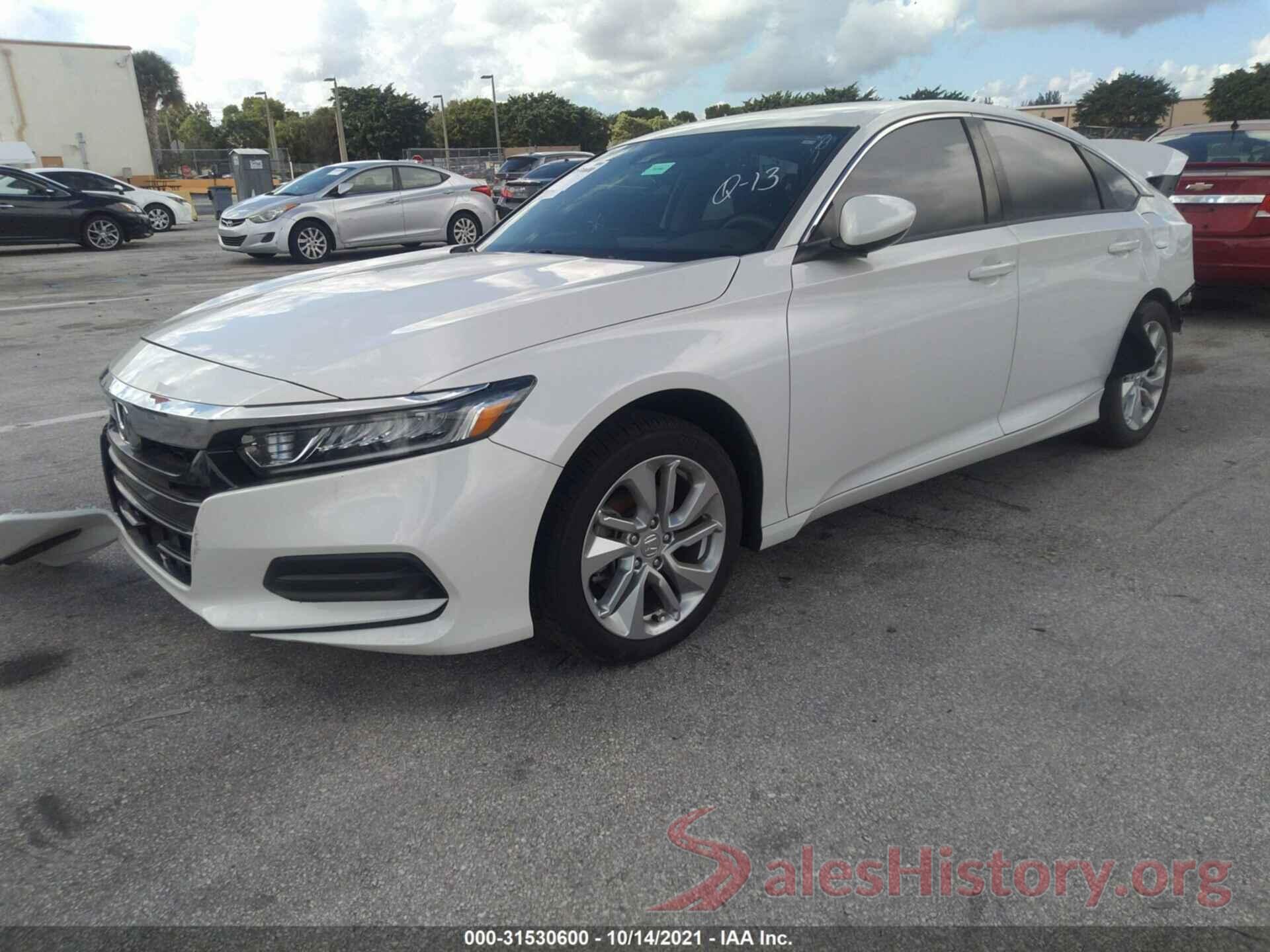 1HGCV1F13JA136852 2018 HONDA ACCORD SEDAN