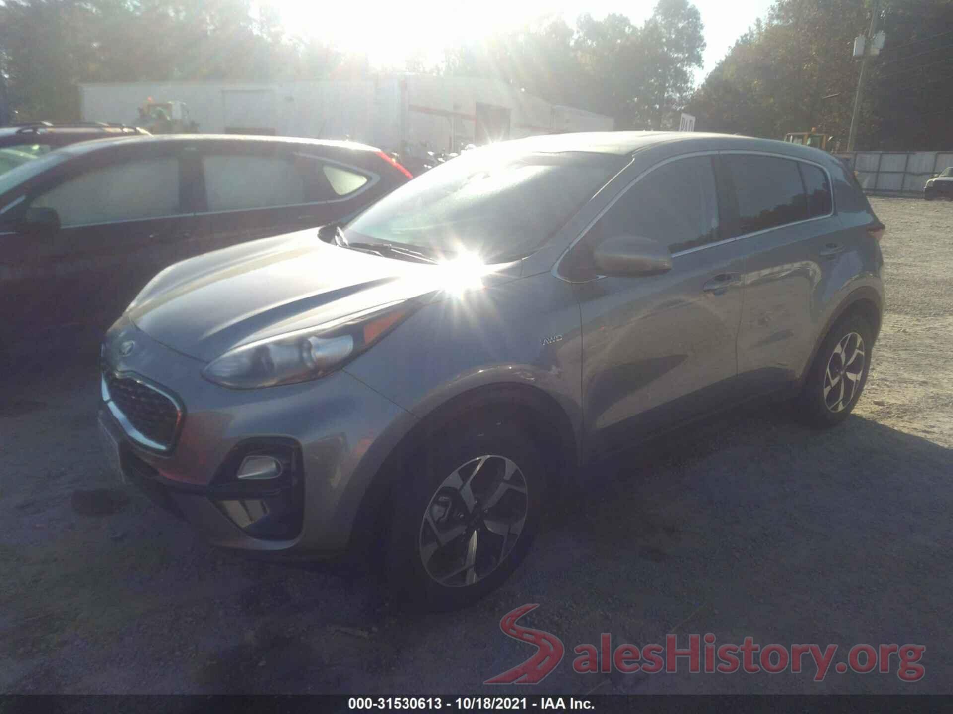 KNDPMCAC7M7938037 2021 KIA SPORTAGE