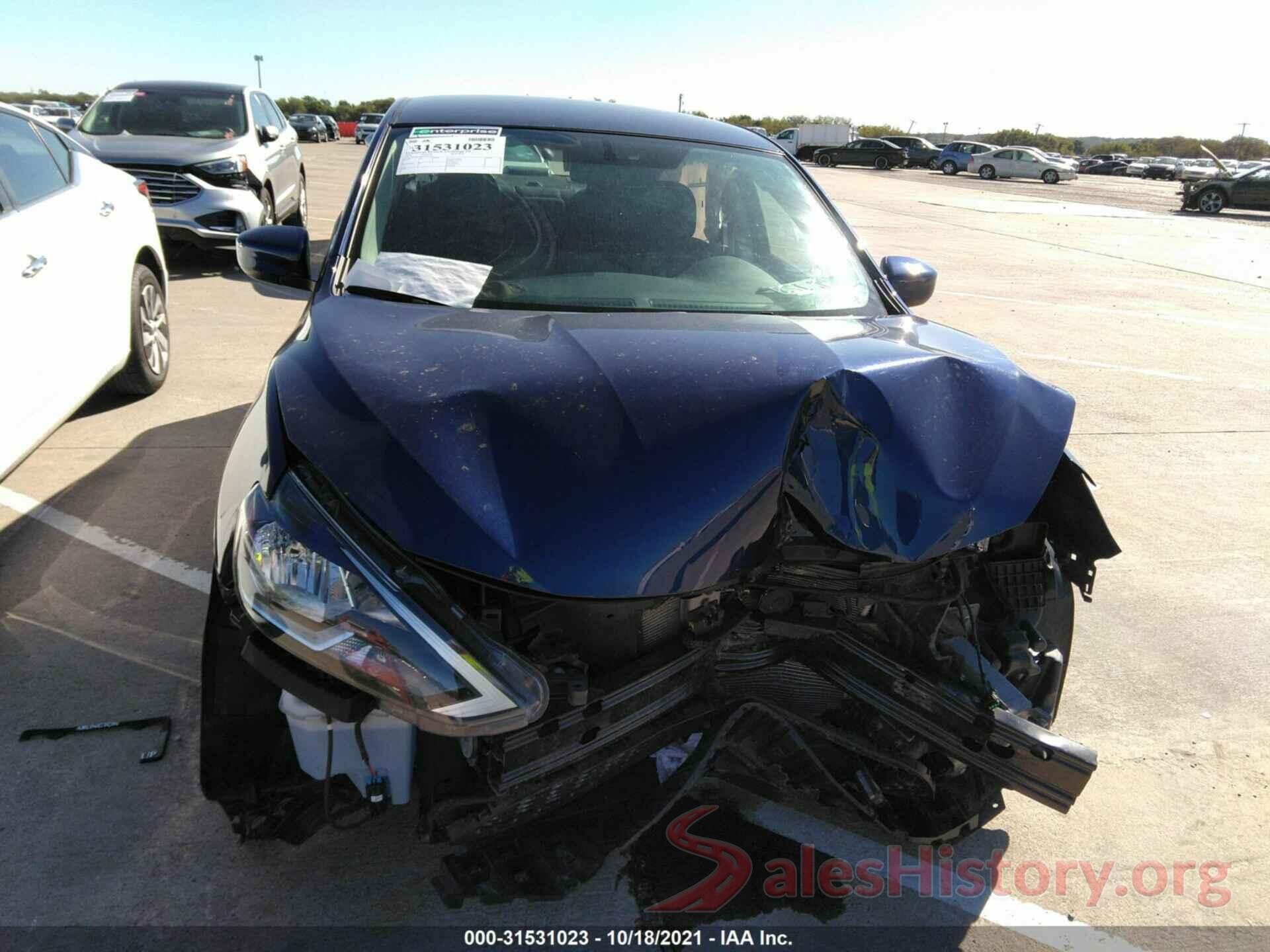 3N1AB7AP2KY447167 2019 NISSAN SENTRA