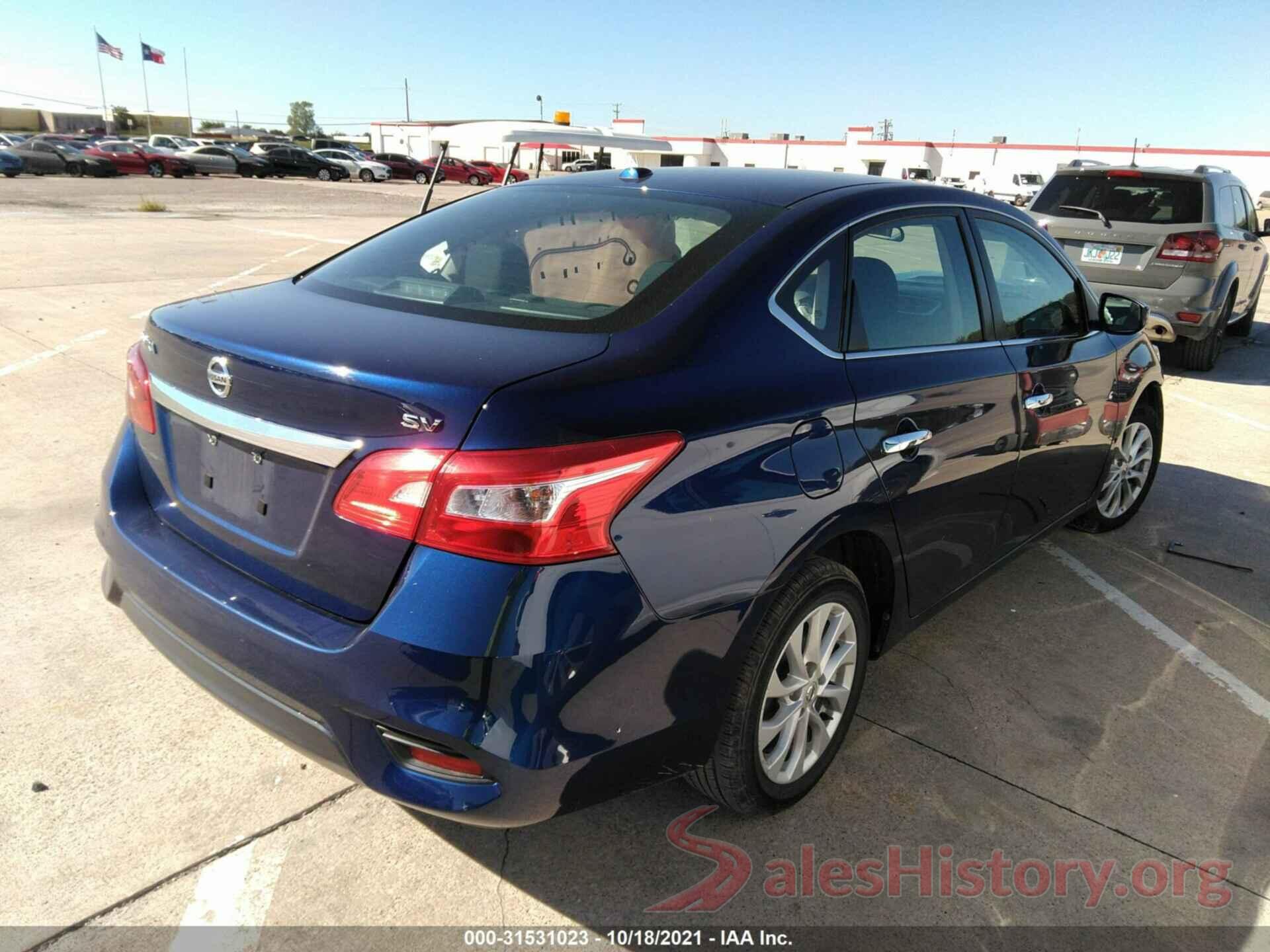 3N1AB7AP2KY447167 2019 NISSAN SENTRA