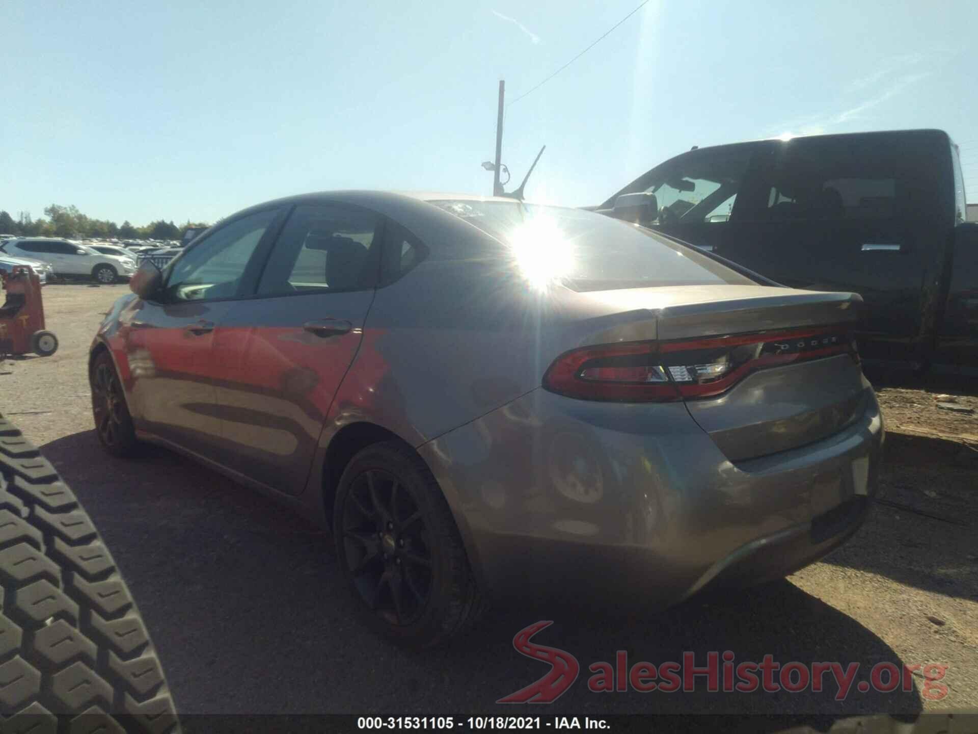 1C3CDFAA1GD555767 2016 DODGE DART