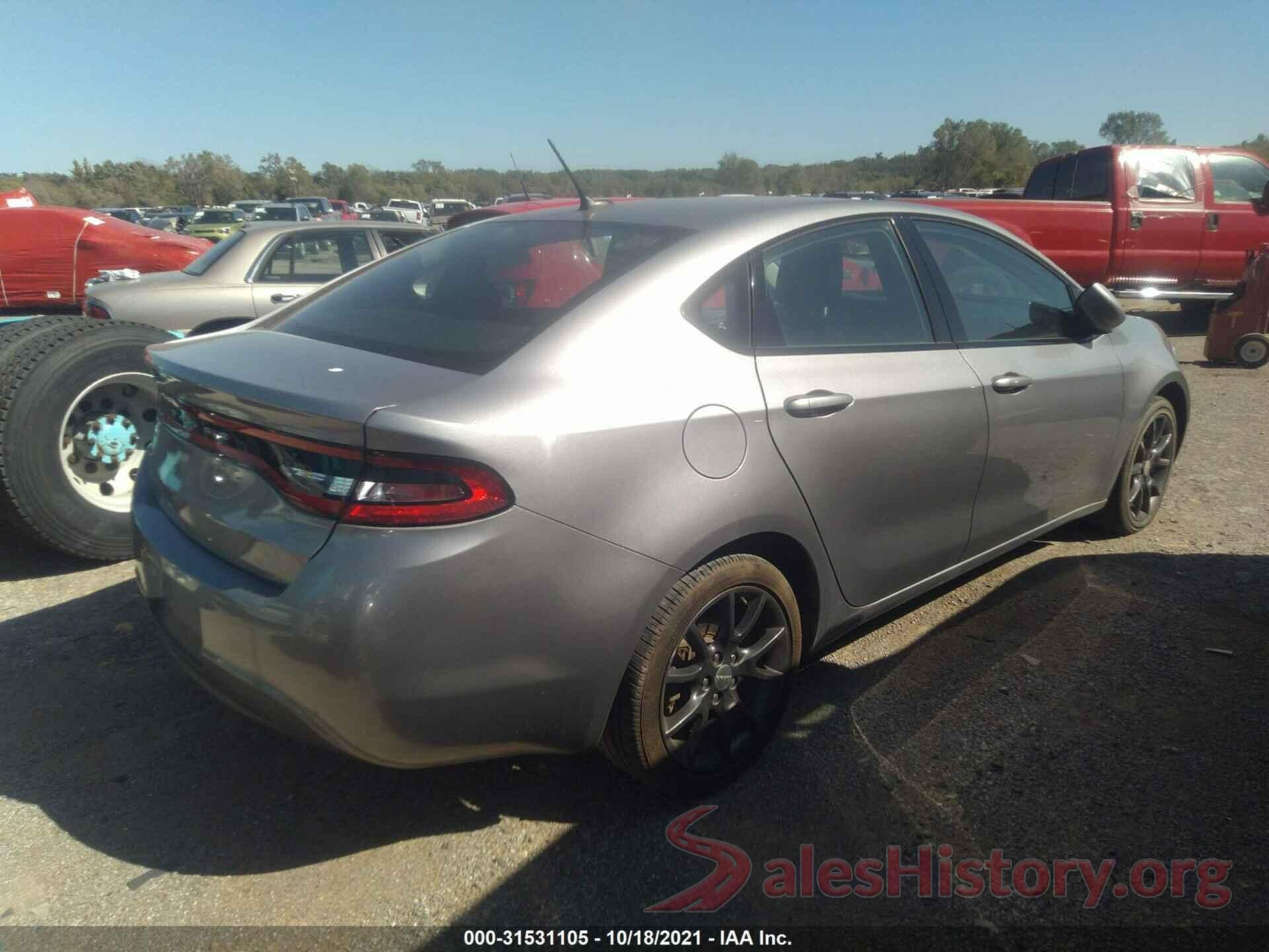 1C3CDFAA1GD555767 2016 DODGE DART