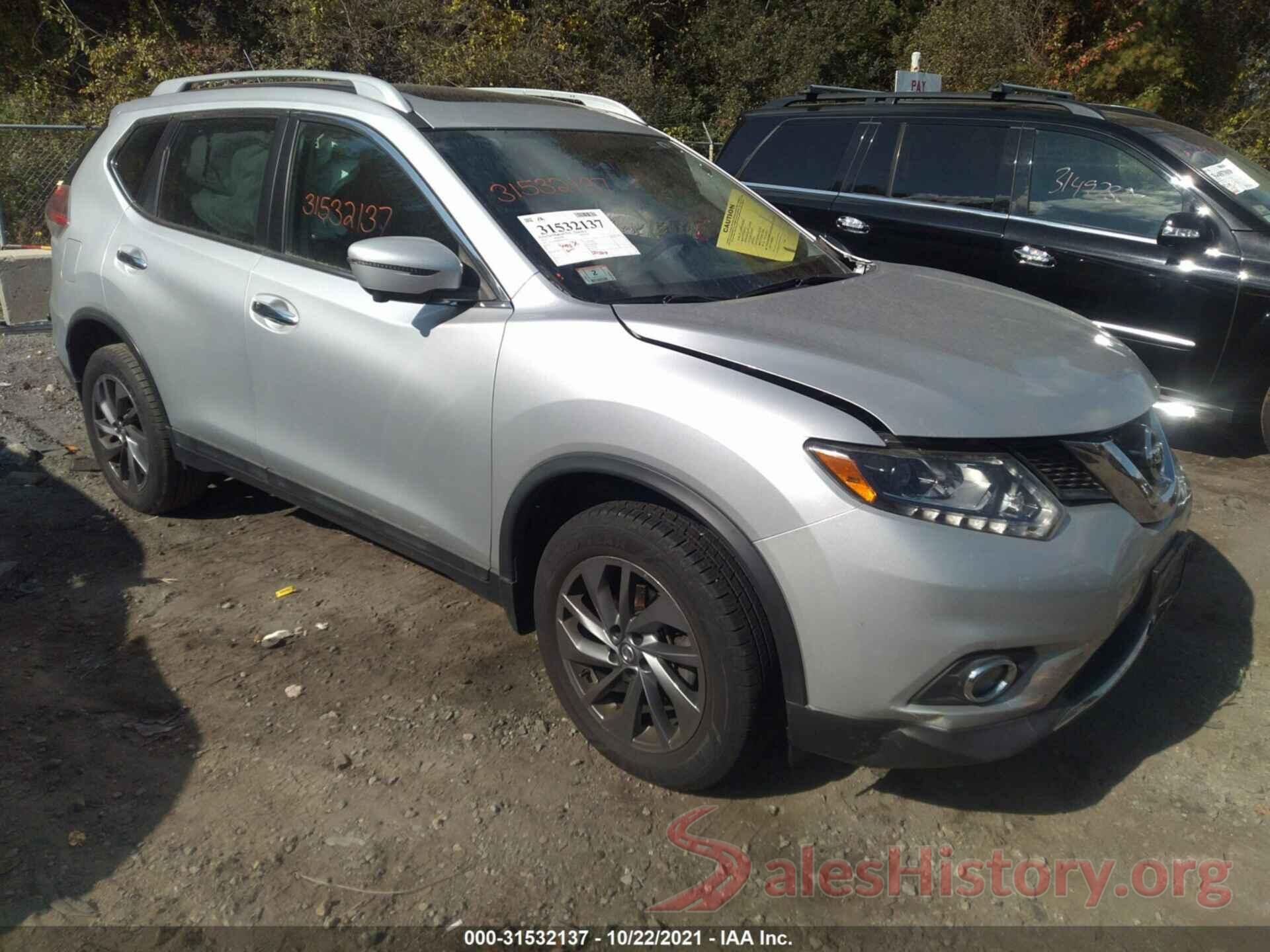 5N1AT2MVXGC917321 2016 NISSAN ROGUE