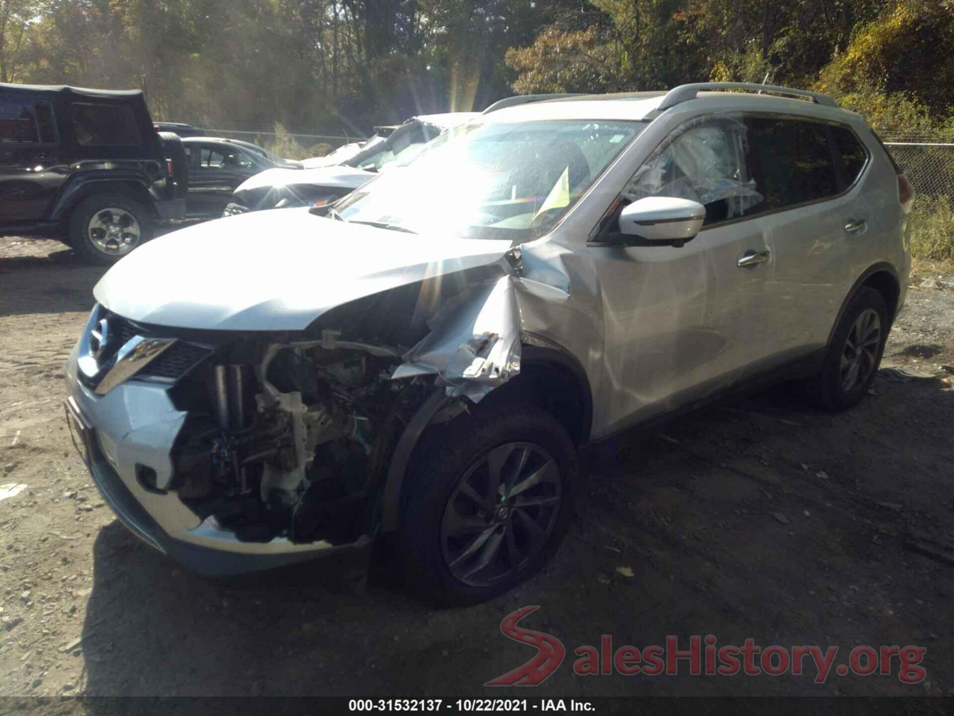 5N1AT2MVXGC917321 2016 NISSAN ROGUE