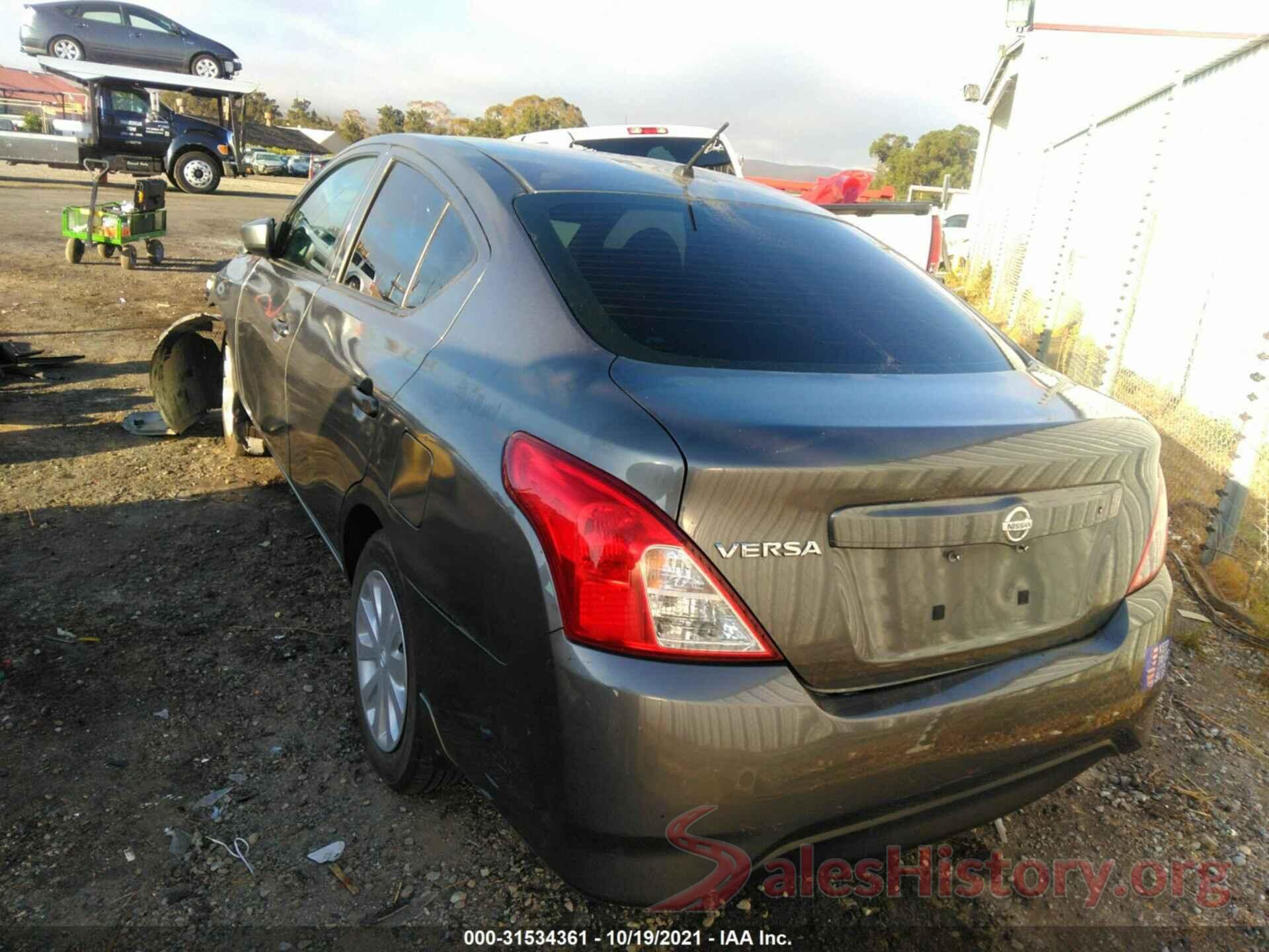 3N1CN7AP2GL907335 2016 NISSAN VERSA