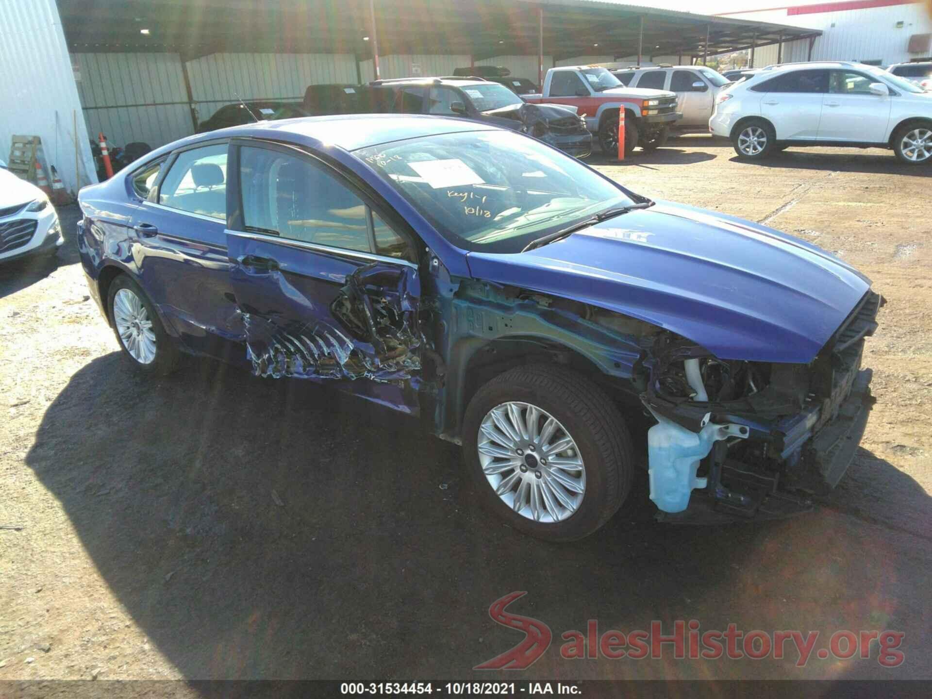 3FA6P0LU4GR357024 2016 FORD FUSION