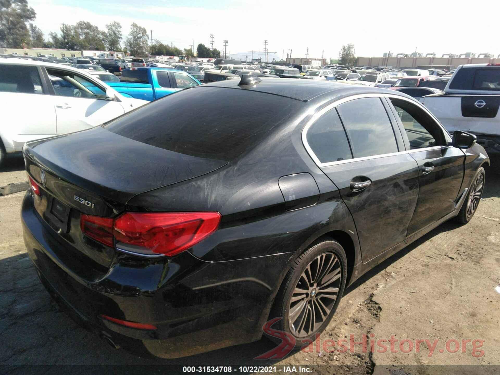 WBAJA5C57JWA39155 2018 BMW 5 SERIES