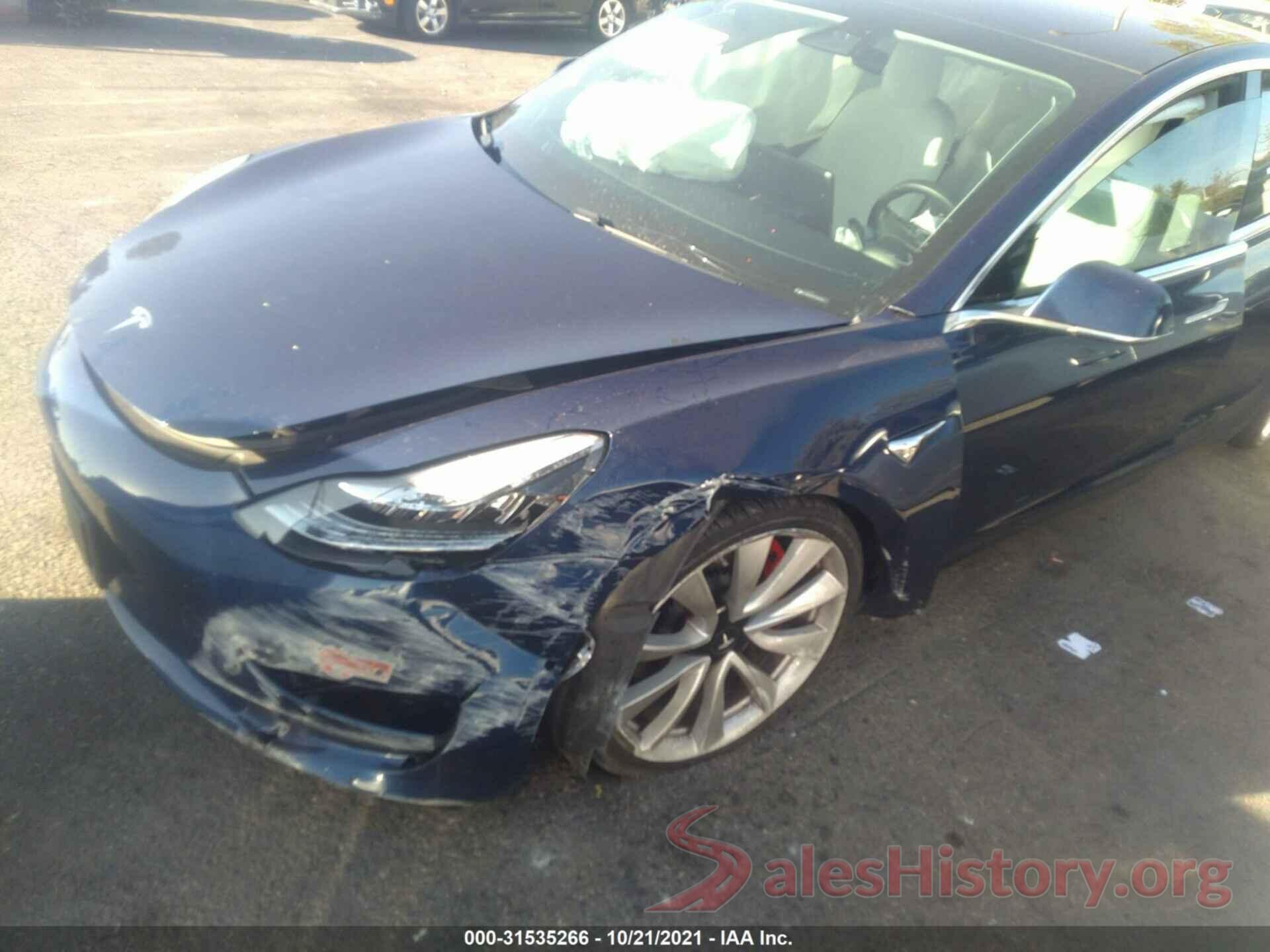 5YJ3E1EB1JF080684 2018 TESLA MODEL 3