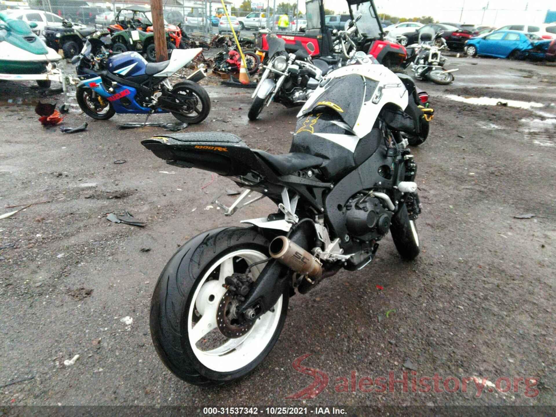 JH2SC59098M010019 2008 HONDA CBR1000