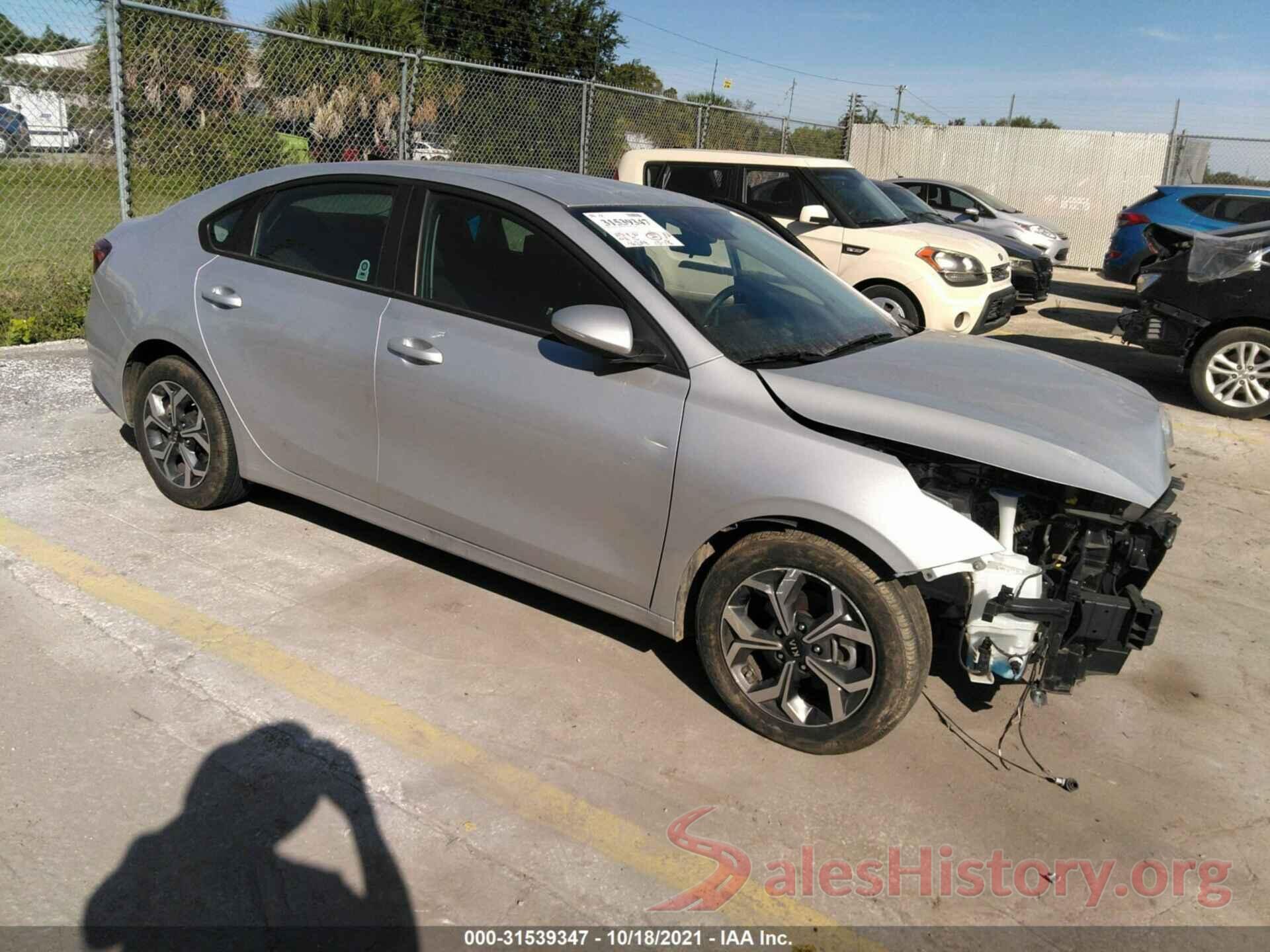 3KPF24AD2LE230390 2020 KIA FORTE