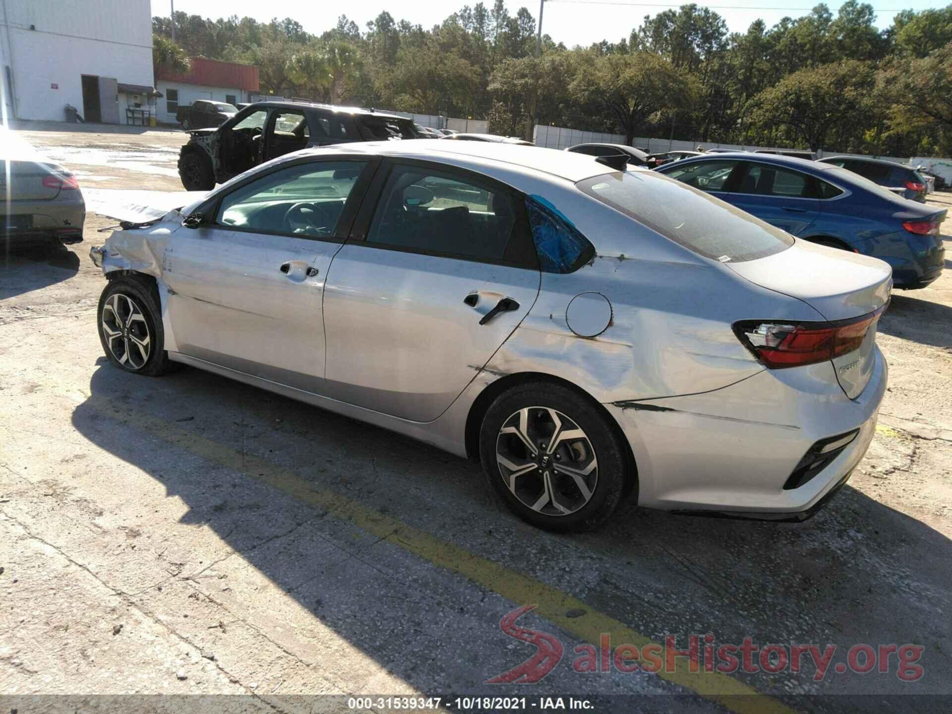 3KPF24AD2LE230390 2020 KIA FORTE