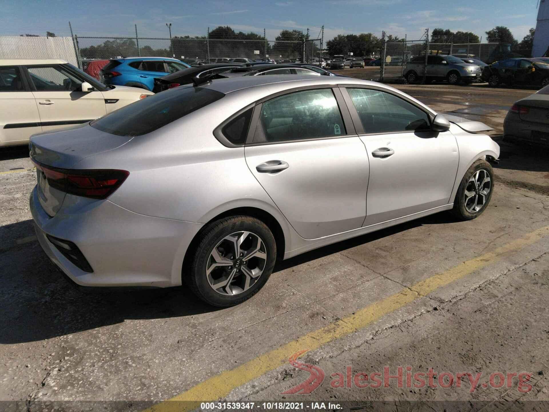 3KPF24AD2LE230390 2020 KIA FORTE