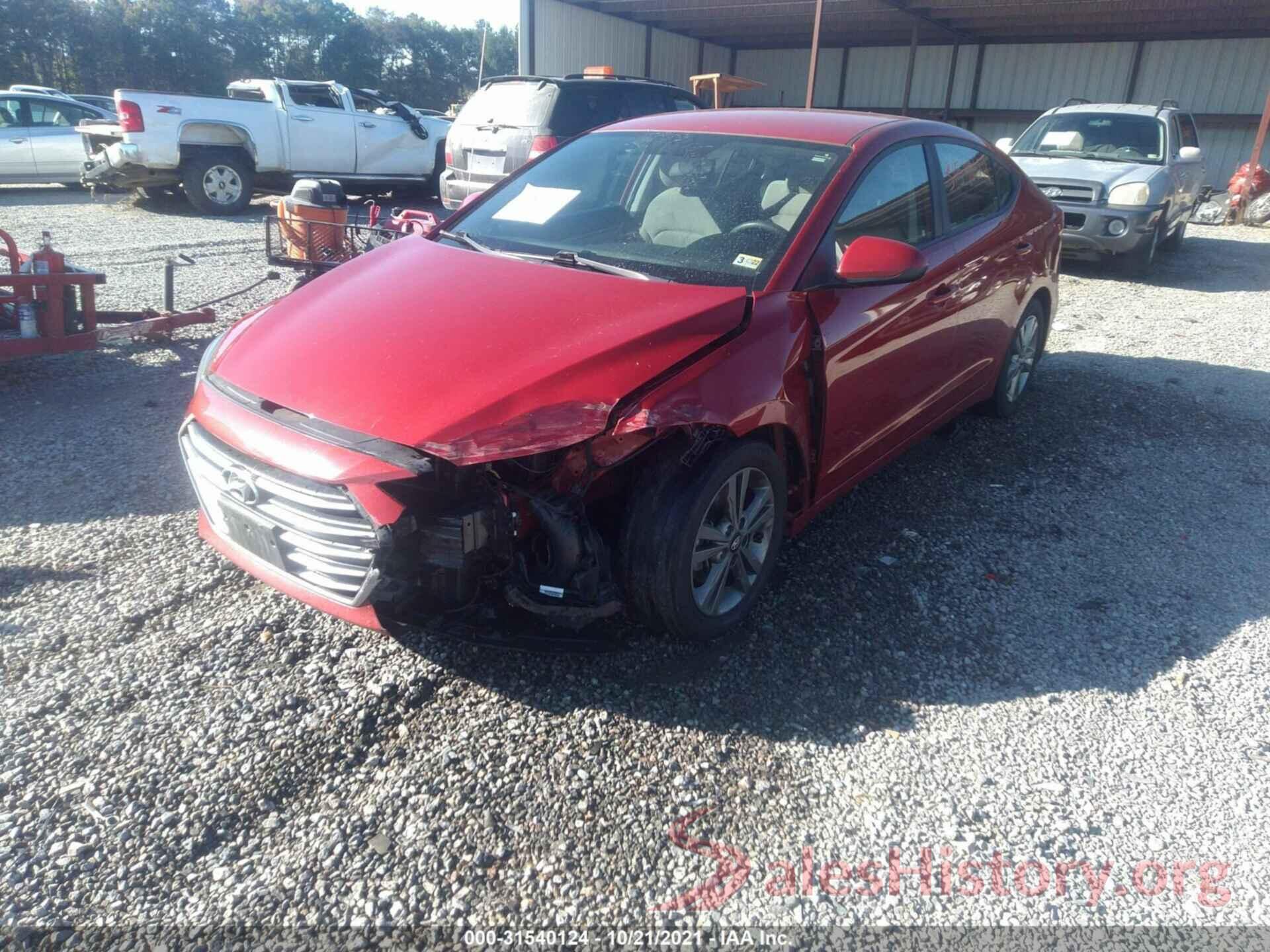 5NPD84LF9JH224602 2018 HYUNDAI ELANTRA