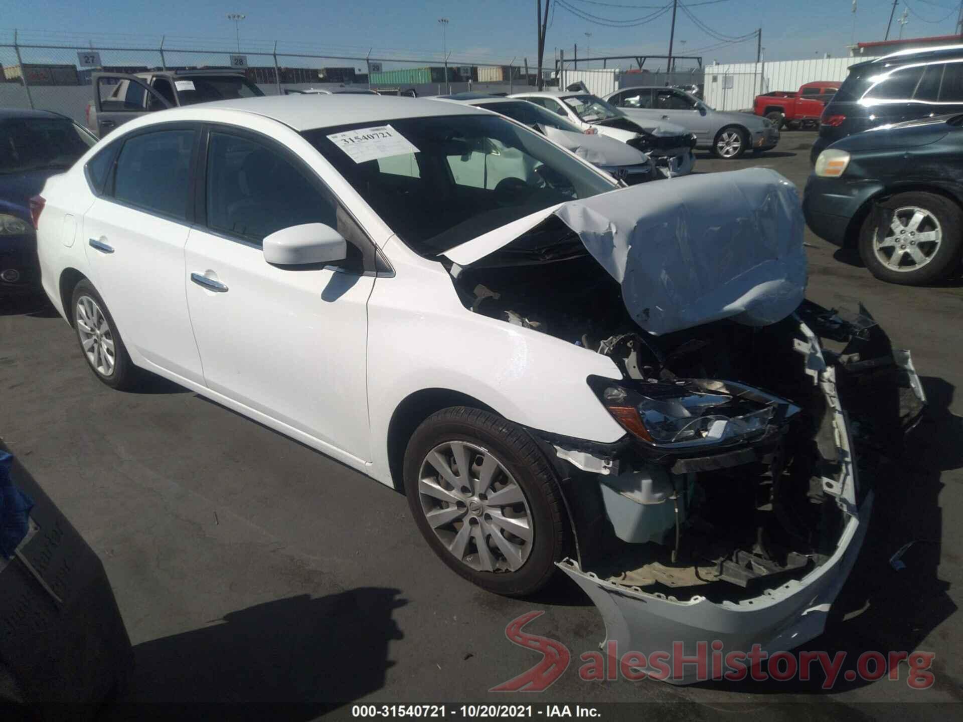 3N1AB7APXHY380150 2017 NISSAN SENTRA