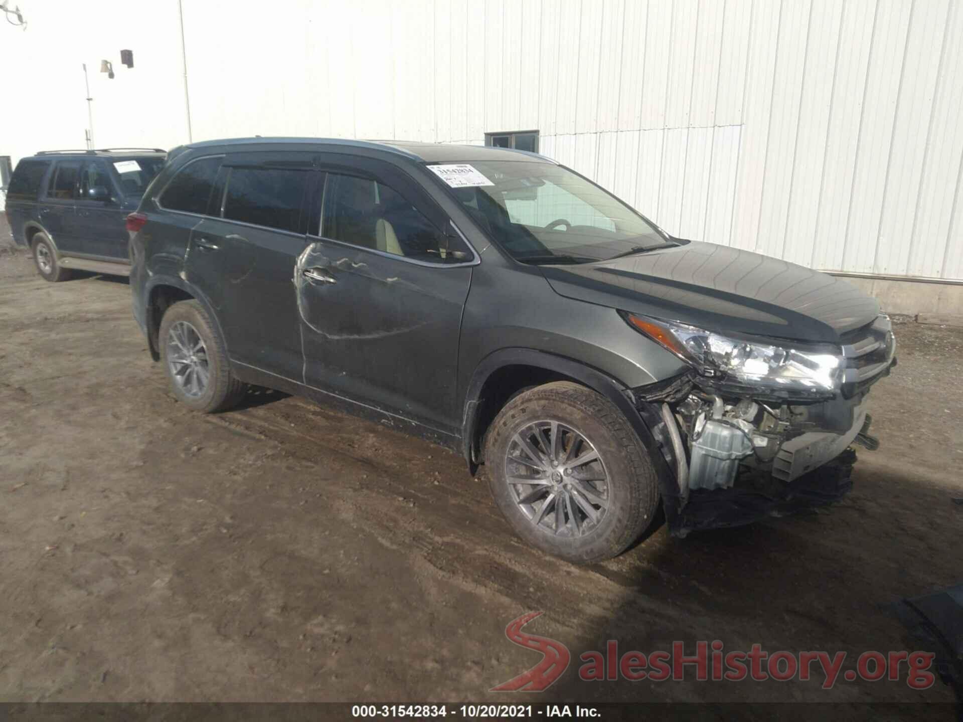 5TDJZRFH8HS427222 2017 TOYOTA HIGHLANDER