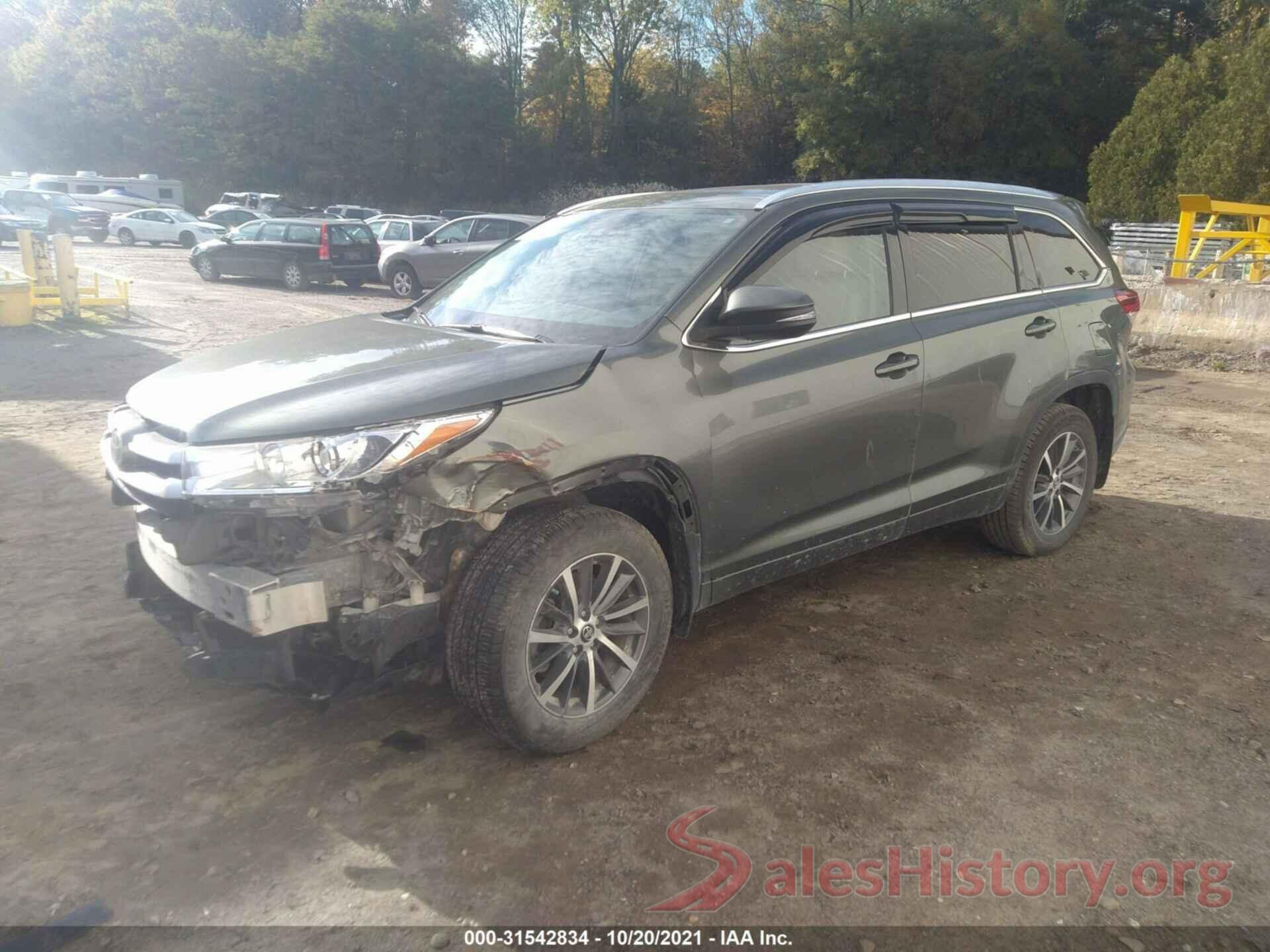 5TDJZRFH8HS427222 2017 TOYOTA HIGHLANDER