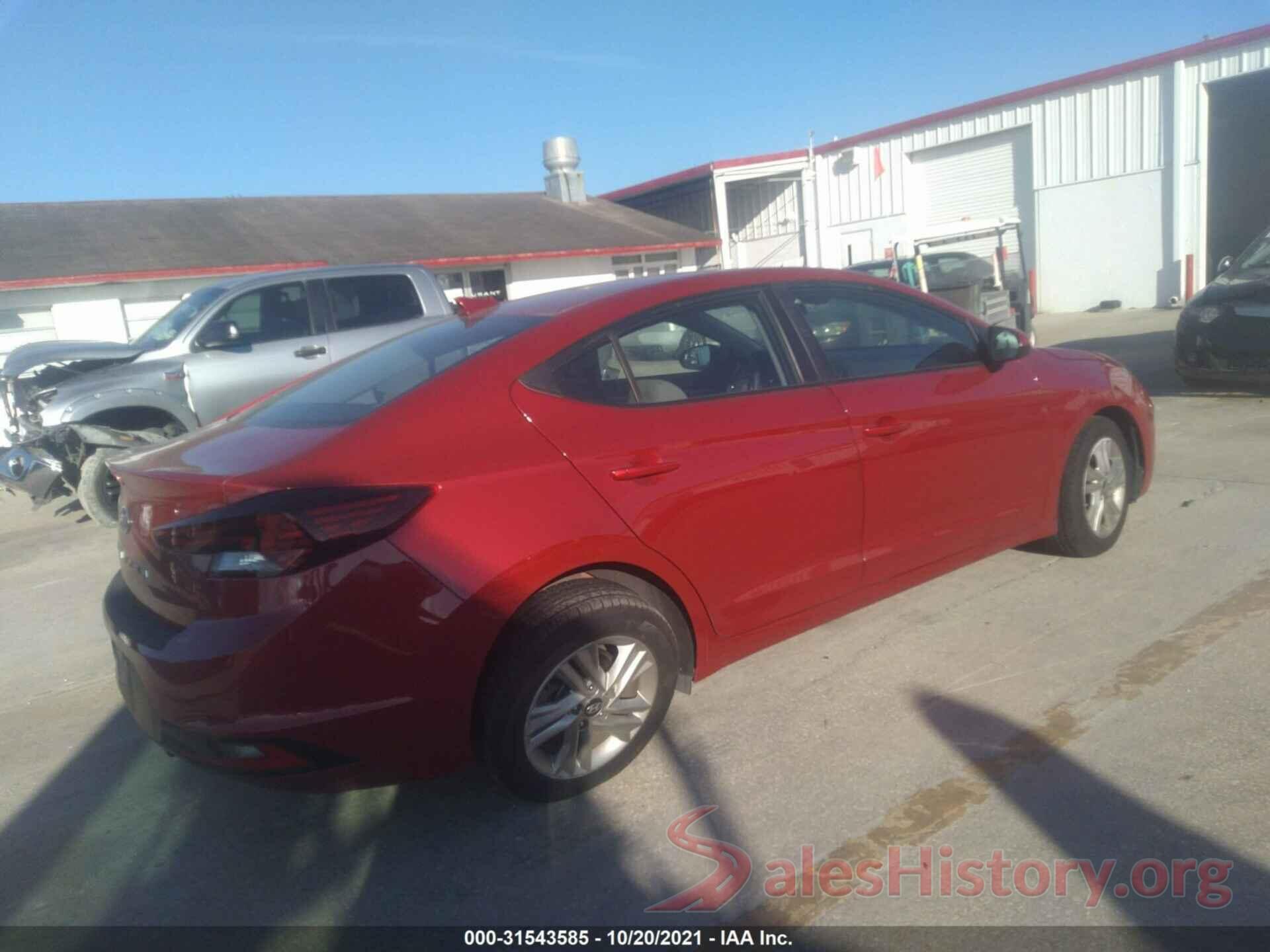 5NPD84LFXKH456580 2019 HYUNDAI ELANTRA