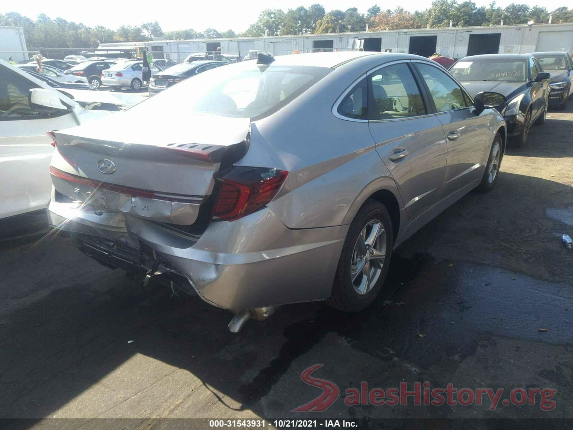 5NPEG4JA6MH121687 2021 HYUNDAI SONATA