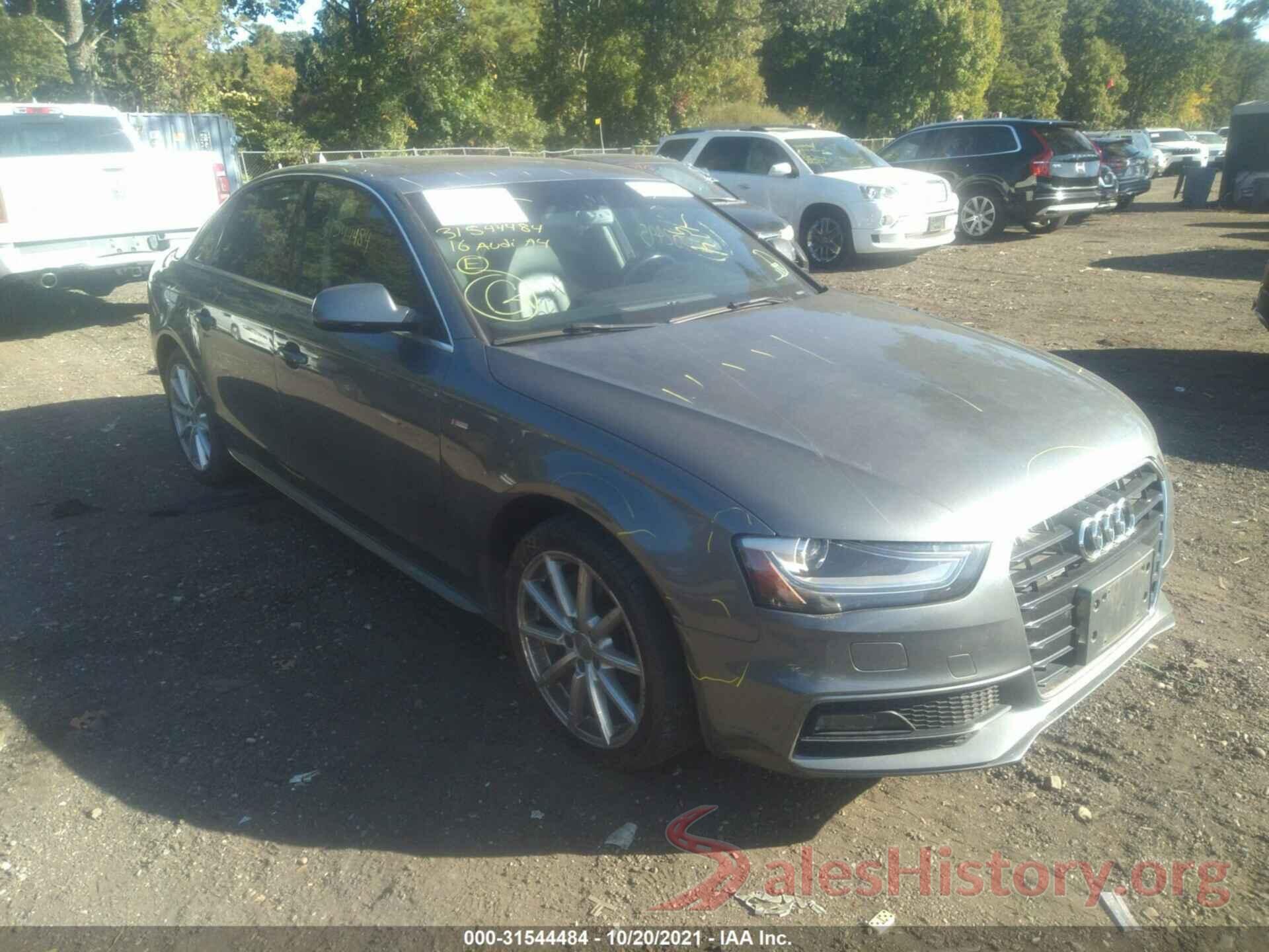 WAUFFAFL7GN018554 2016 AUDI A4