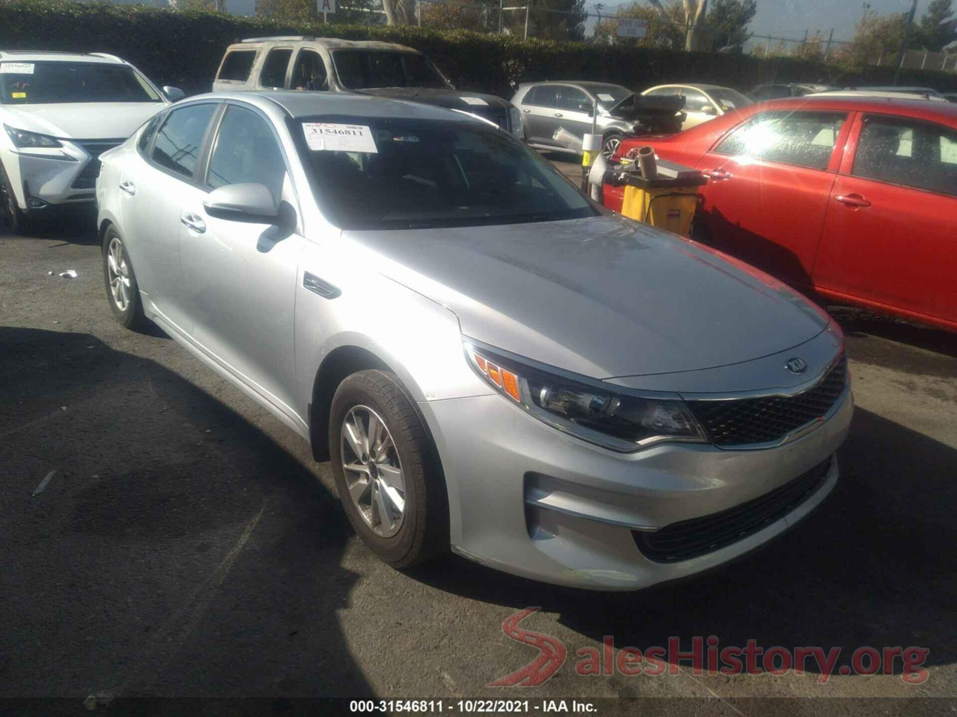 5XXGT4L35GG035807 2016 KIA OPTIMA