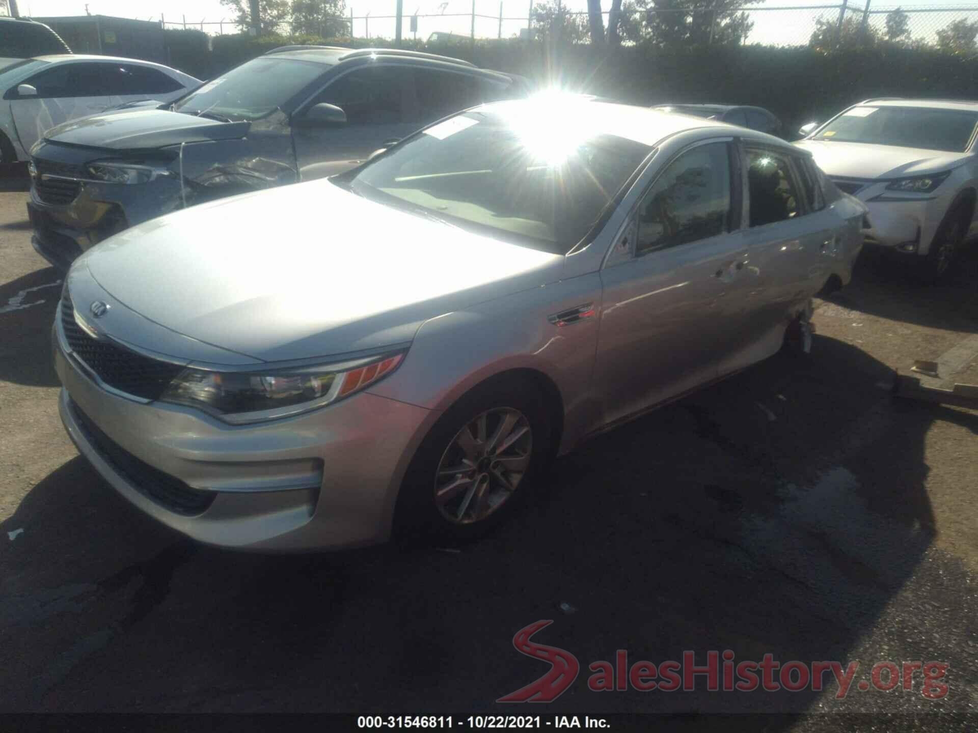 5XXGT4L35GG035807 2016 KIA OPTIMA