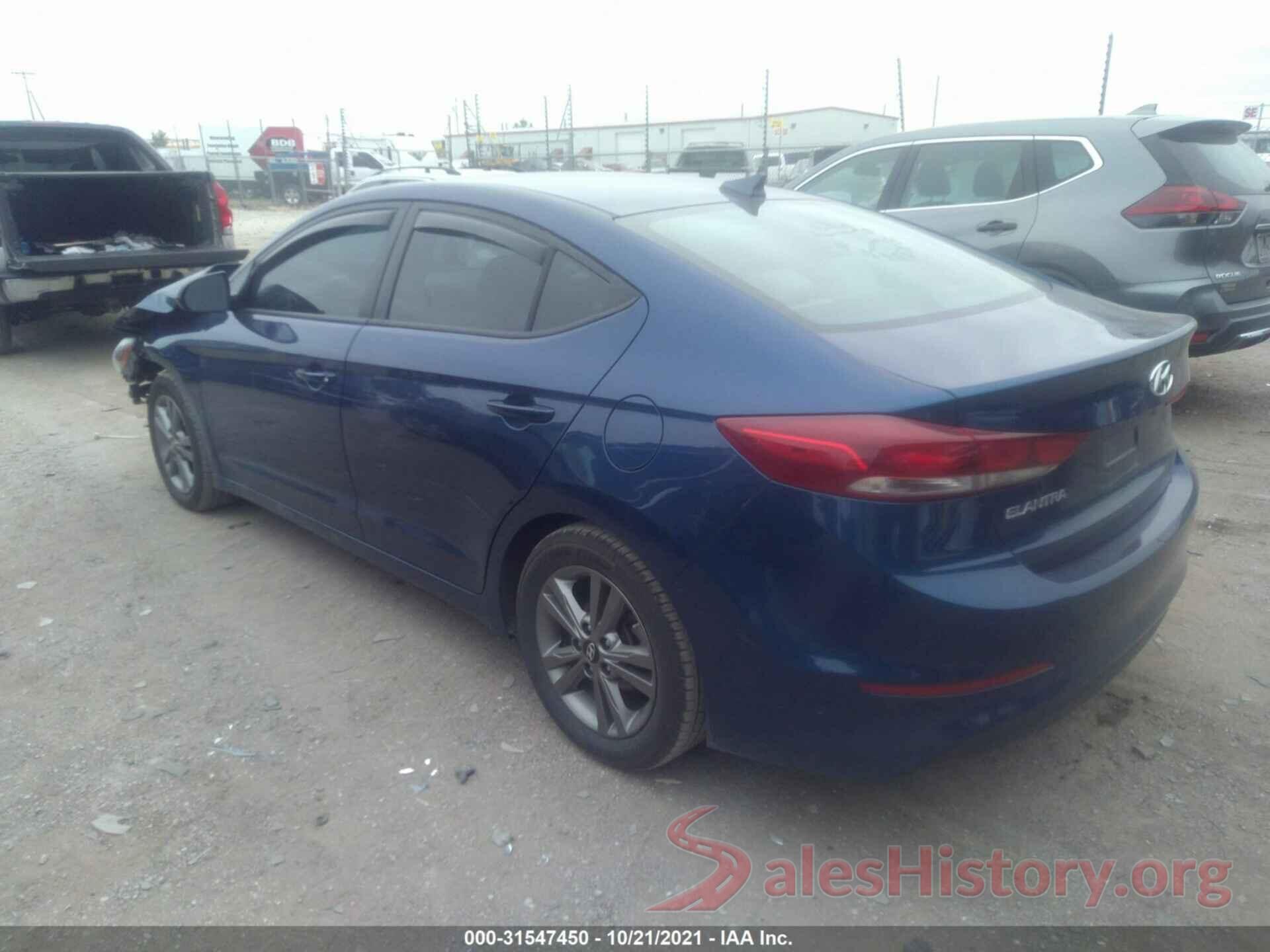 5NPD84LF9JH310962 2018 HYUNDAI ELANTRA