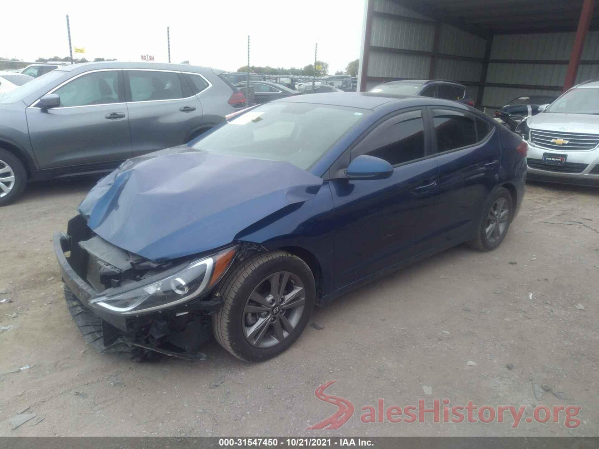 5NPD84LF9JH310962 2018 HYUNDAI ELANTRA