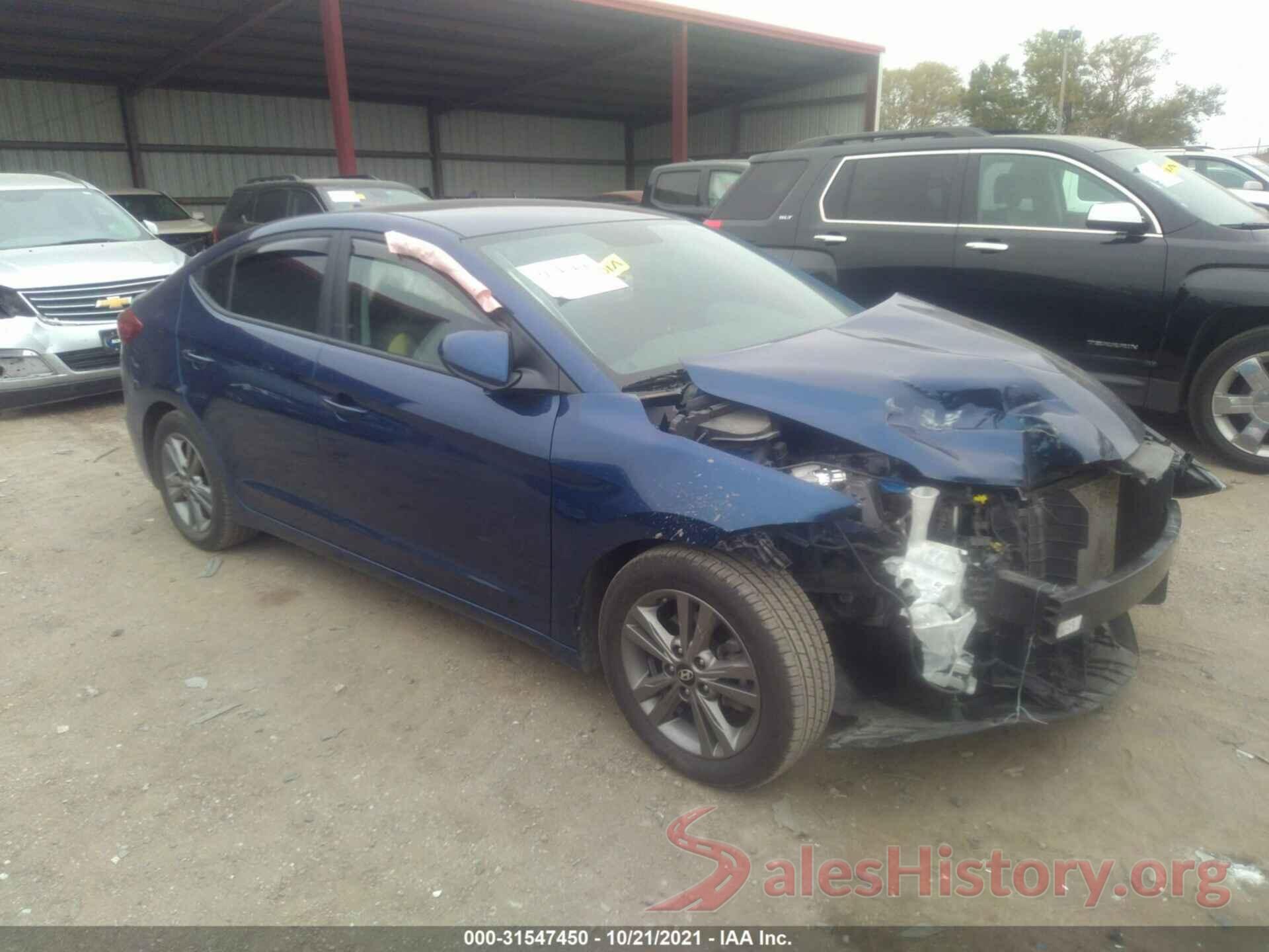 5NPD84LF9JH310962 2018 HYUNDAI ELANTRA