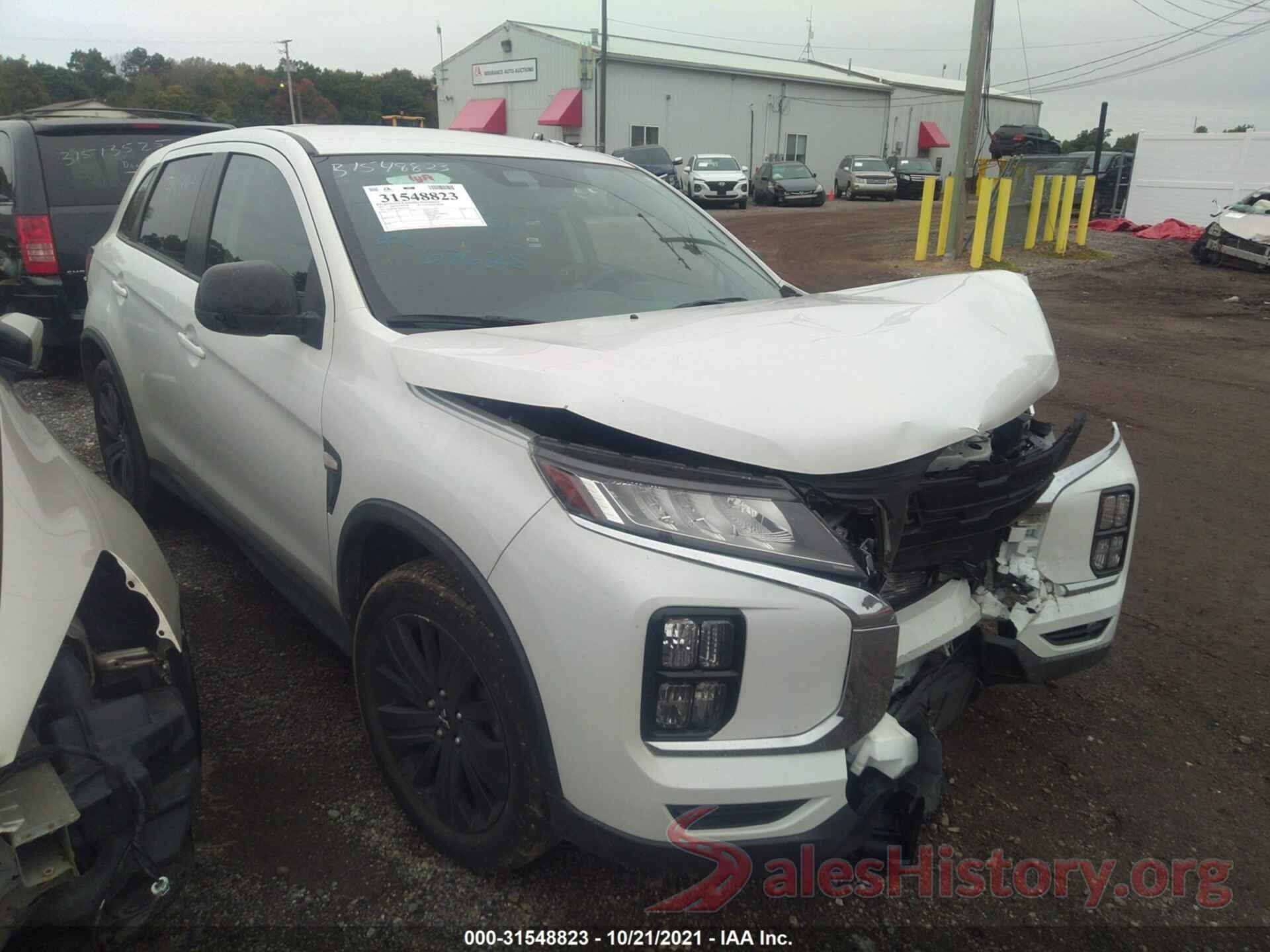 JA4ARUAU7MU005238 2021 MITSUBISHI OUTLANDER SPORT