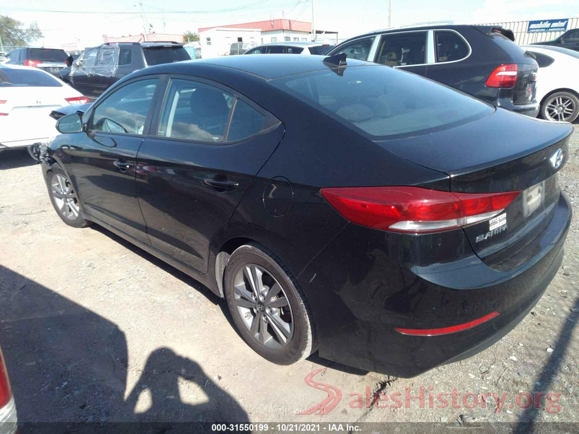 KMHD84LFXJU505325 2018 HYUNDAI ELANTRA