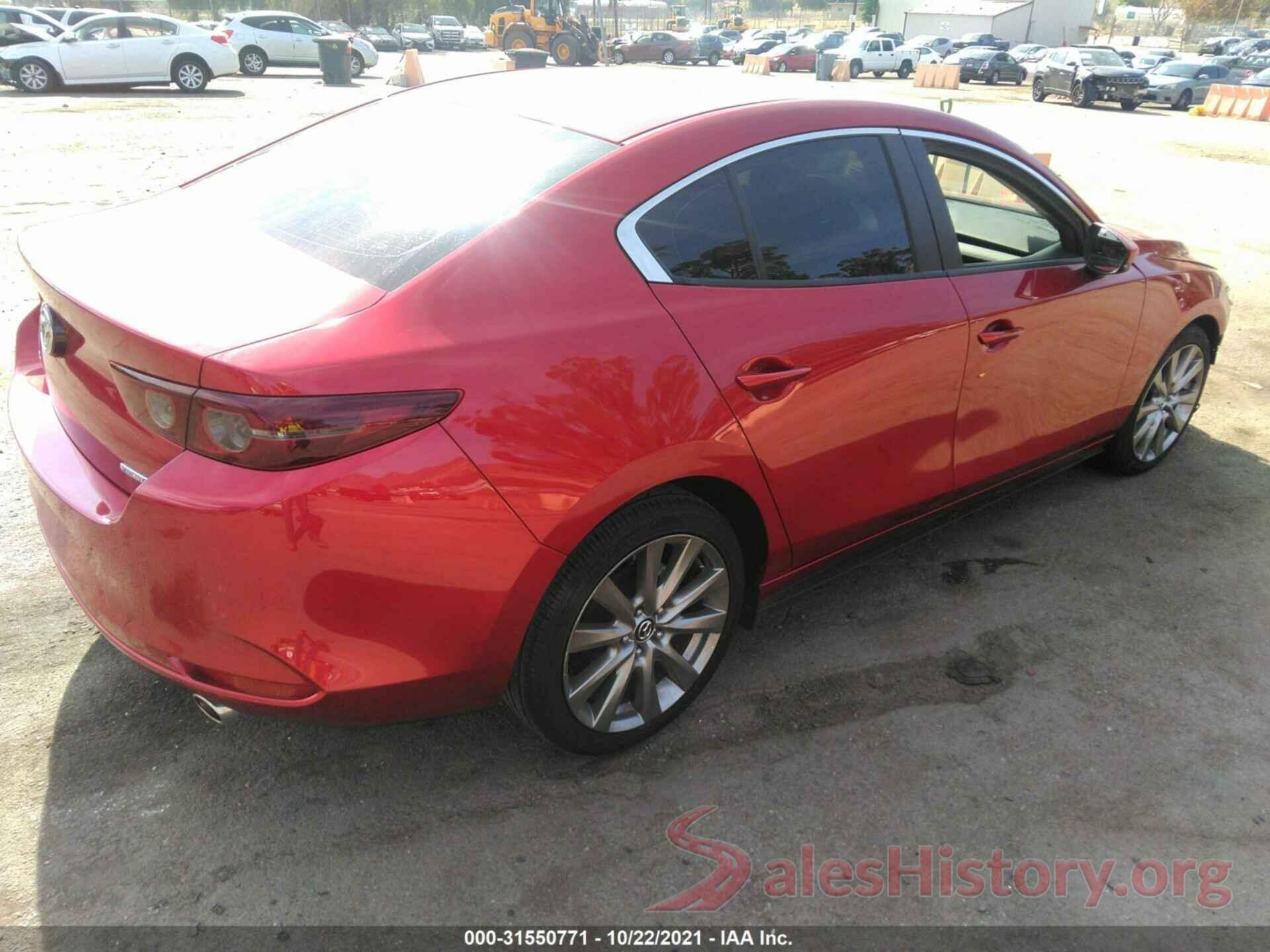 3MZBPAAL0KM109686 2019 MAZDA MAZDA3 SEDAN