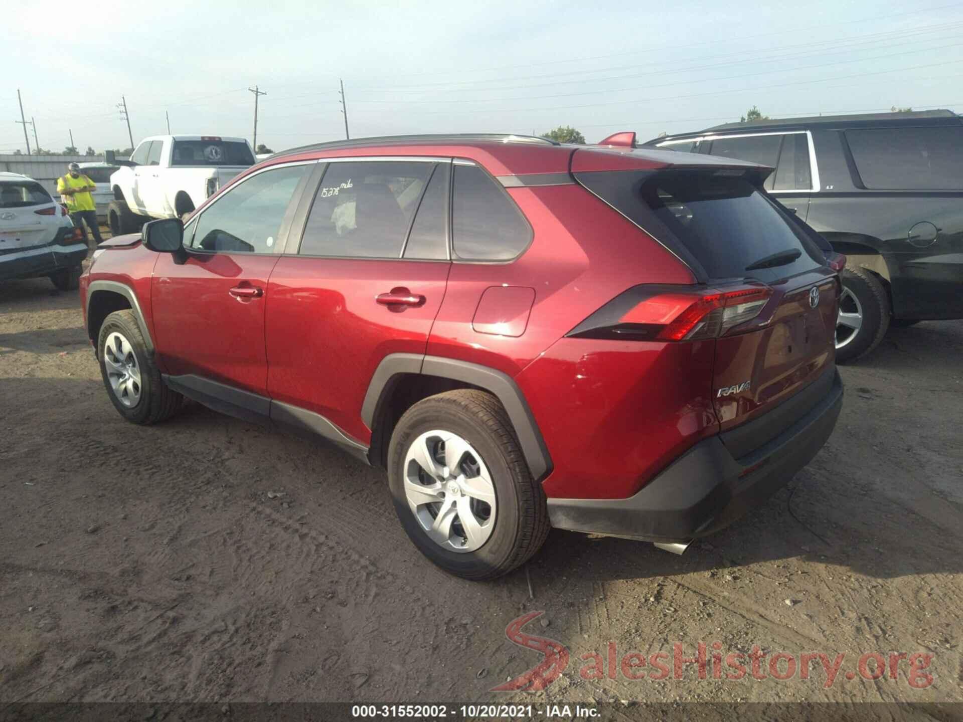 2T3F1RFVXMW194794 2021 TOYOTA RAV4