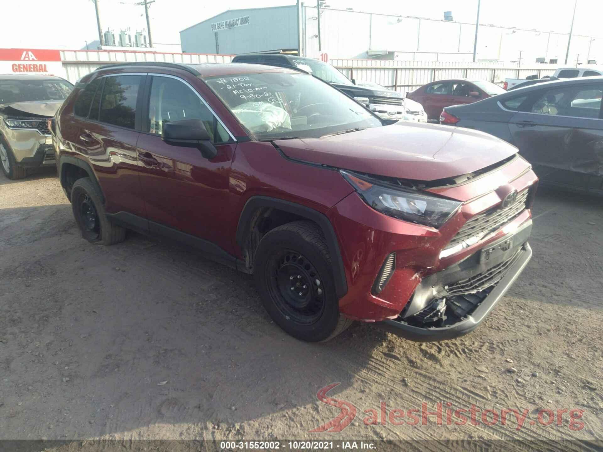 2T3F1RFVXMW194794 2021 TOYOTA RAV4