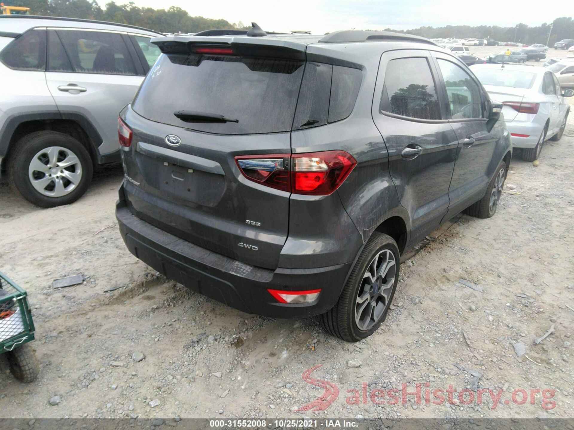 MAJ6S3JL6LC362423 2020 FORD ECOSPORT