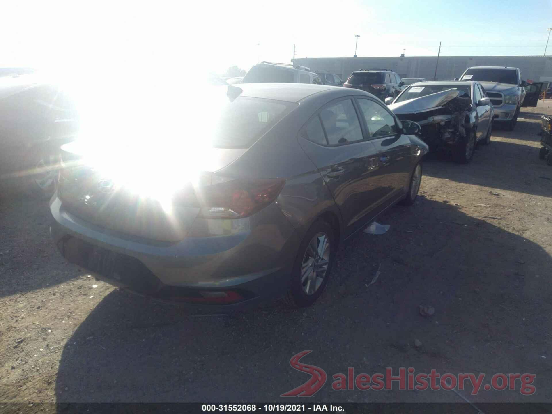 5NPD84LF0LH525455 2020 HYUNDAI ELANTRA