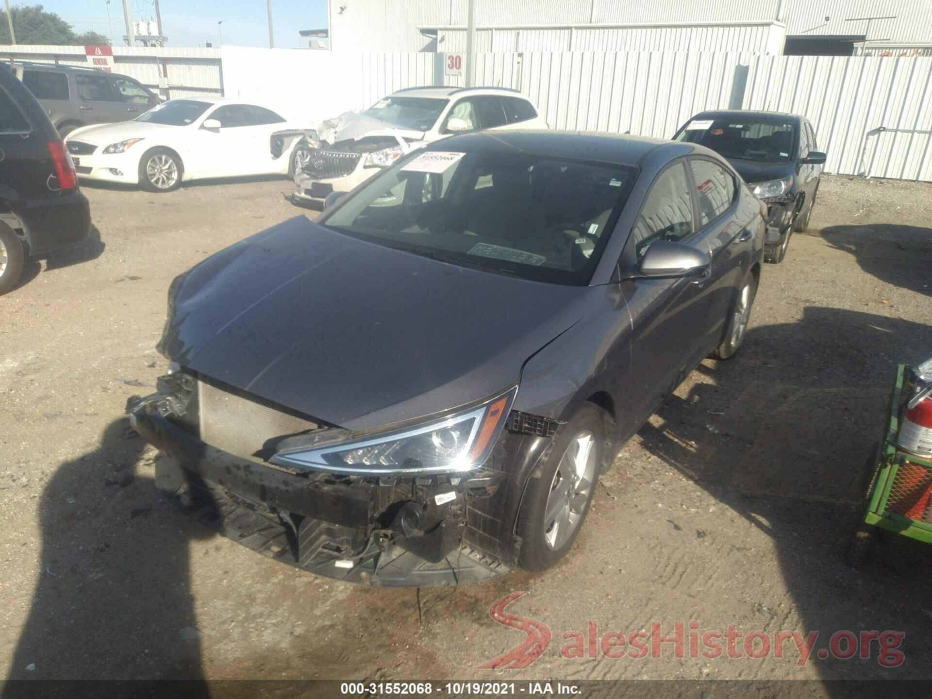 5NPD84LF0LH525455 2020 HYUNDAI ELANTRA