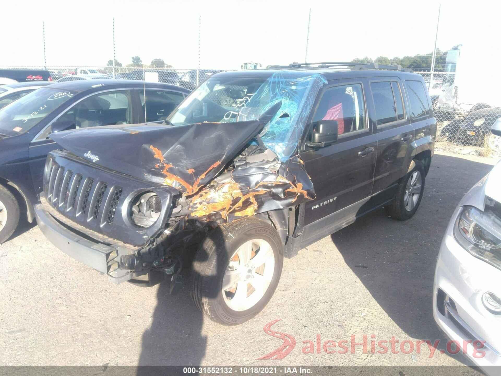 1C4NJRBB0GD518523 2016 JEEP PATRIOT