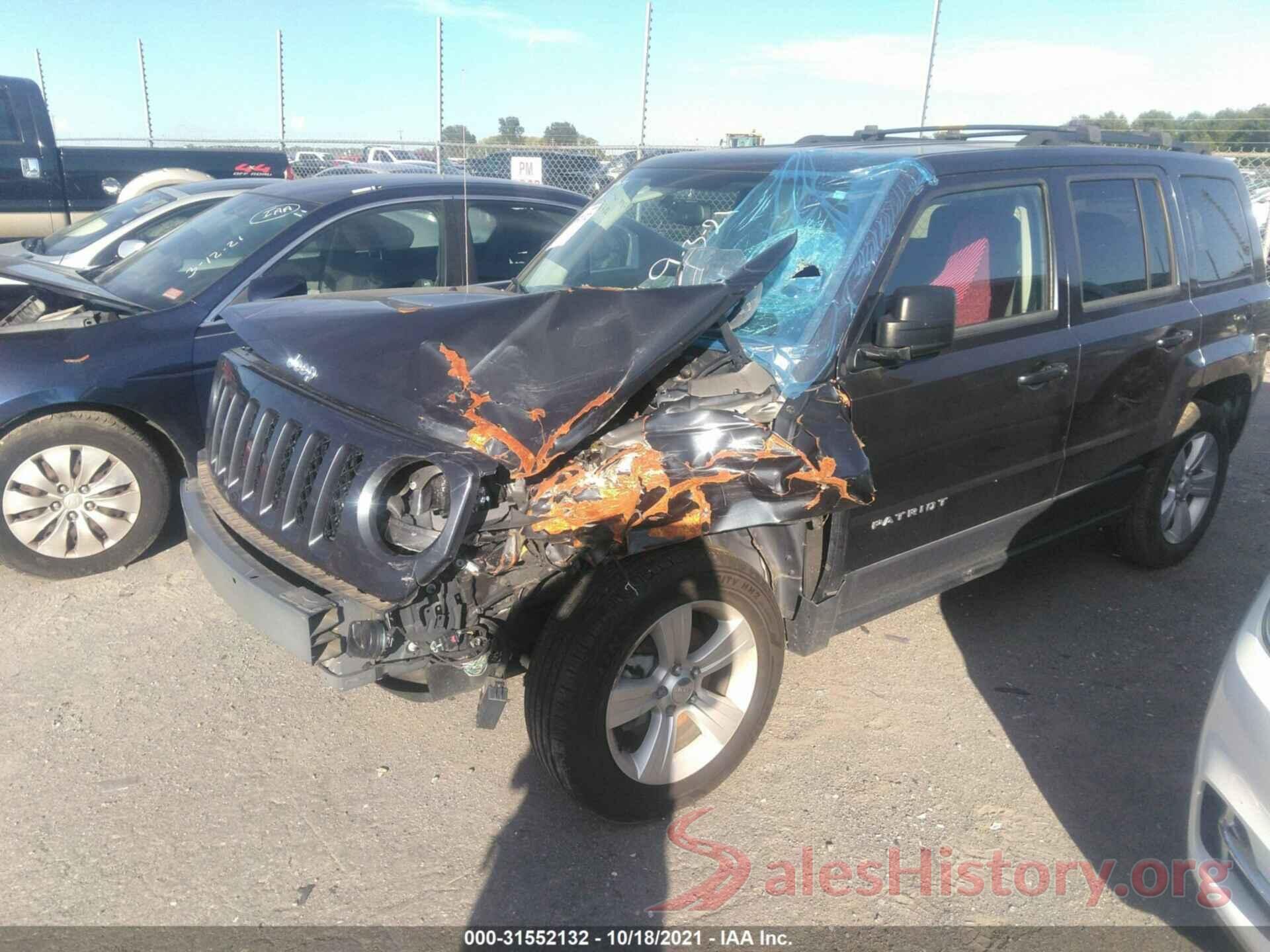 1C4NJRBB0GD518523 2016 JEEP PATRIOT