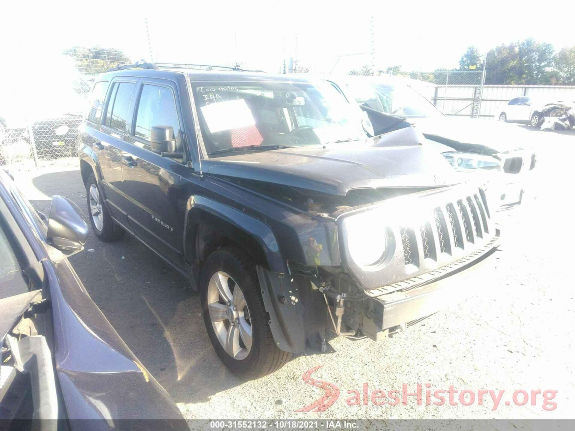 1C4NJRBB0GD518523 2016 JEEP PATRIOT