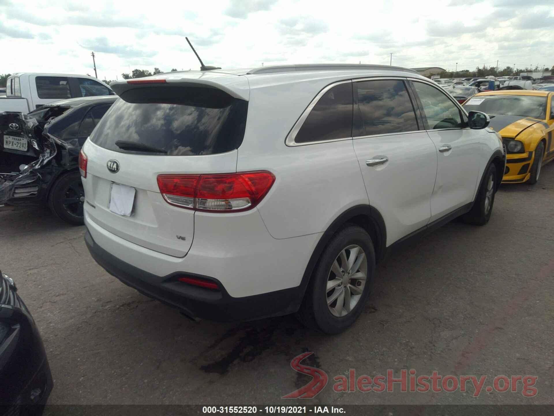 5XYPG4A53GG178078 2016 KIA SORENTO