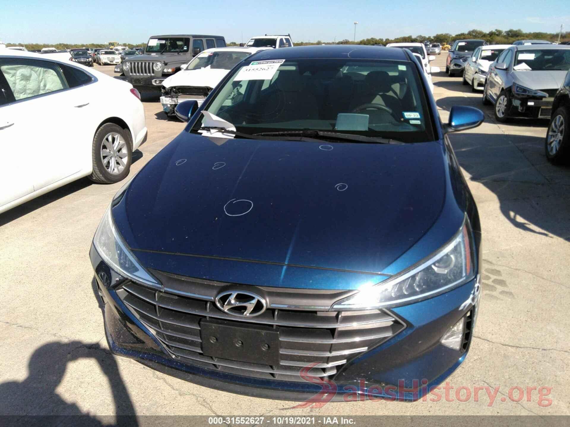 5NPD84LF2KH411357 2019 HYUNDAI ELANTRA