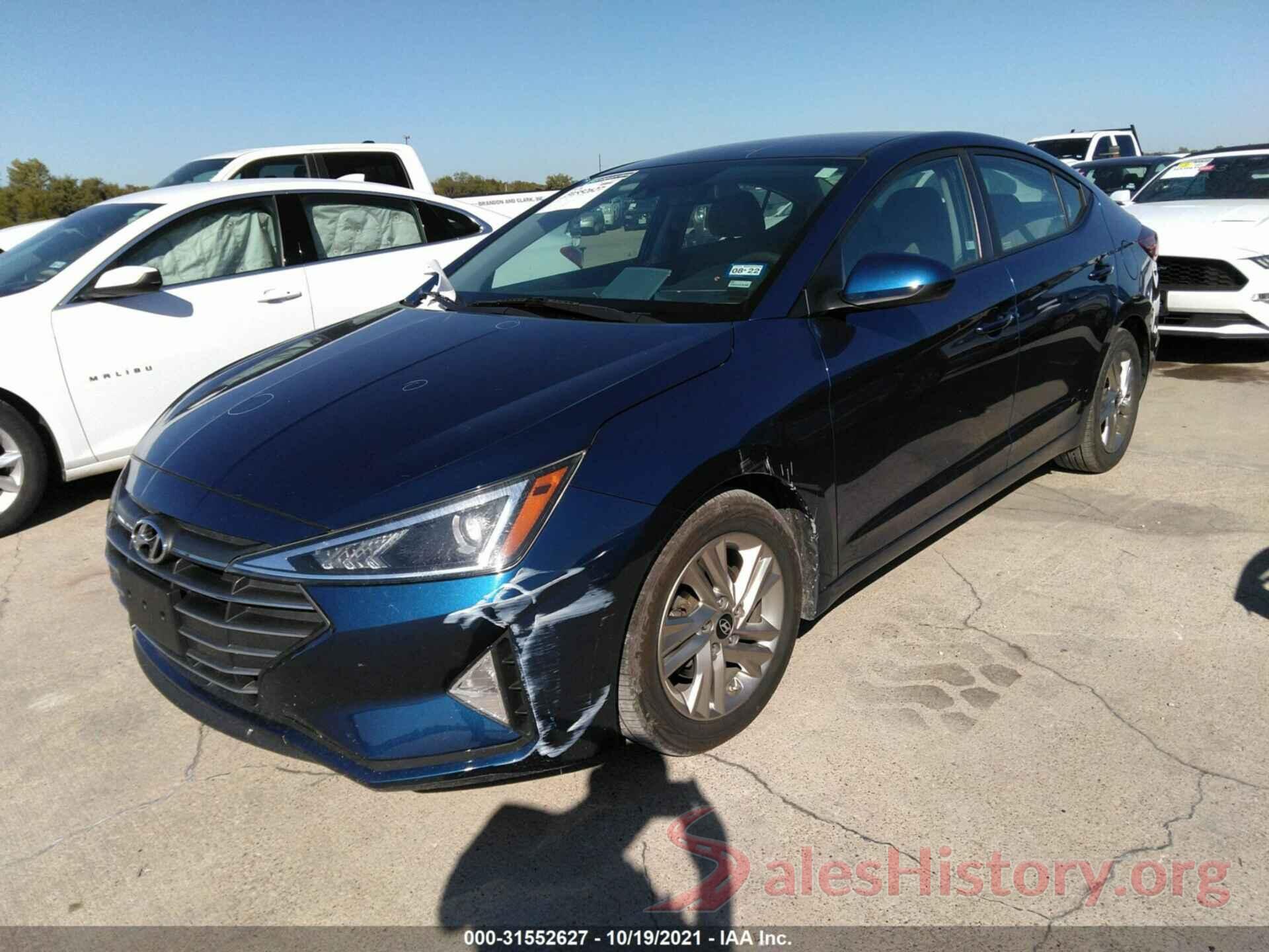 5NPD84LF2KH411357 2019 HYUNDAI ELANTRA