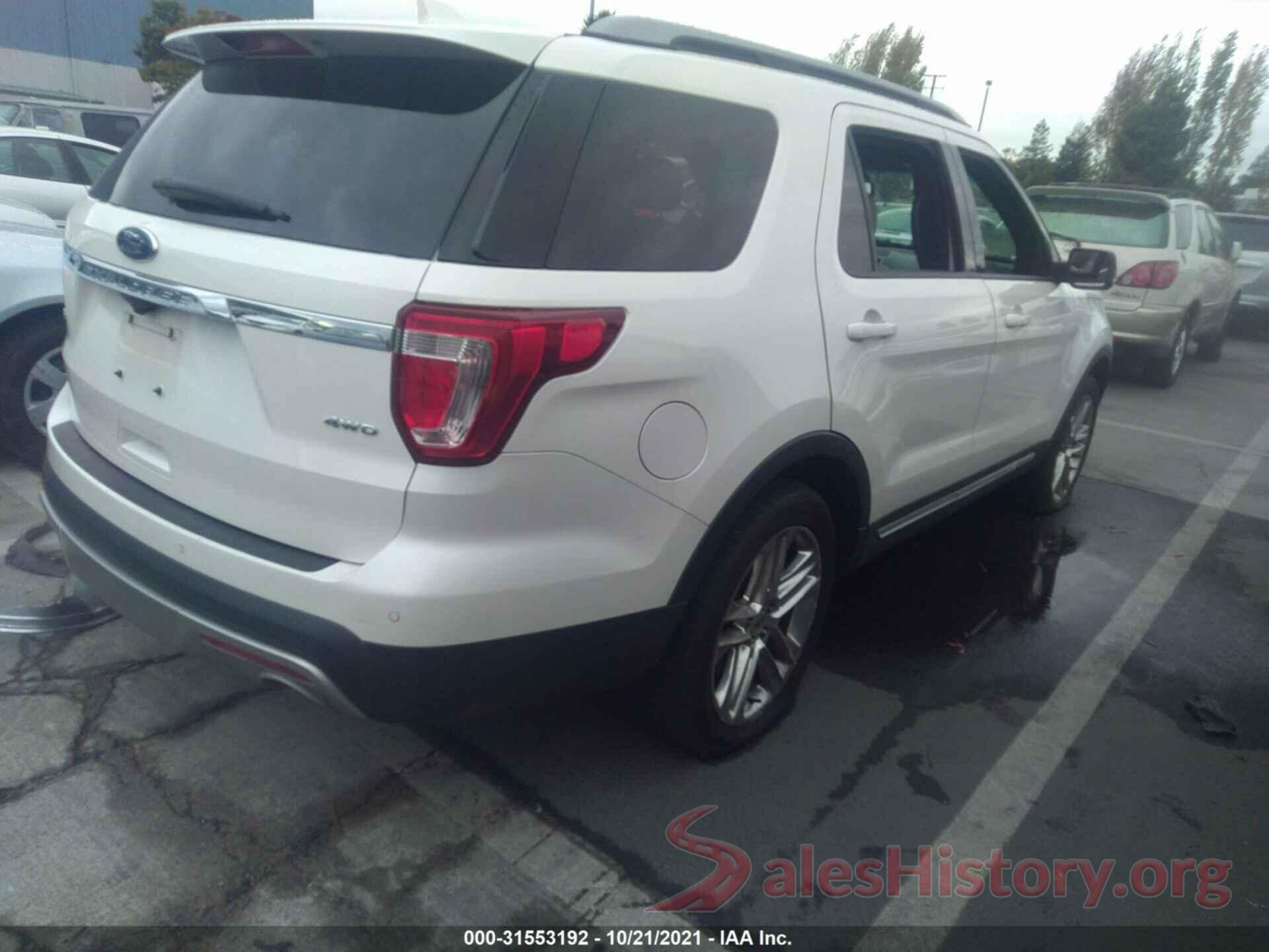 1FM5K8D84GGB95533 2016 FORD EXPLORER