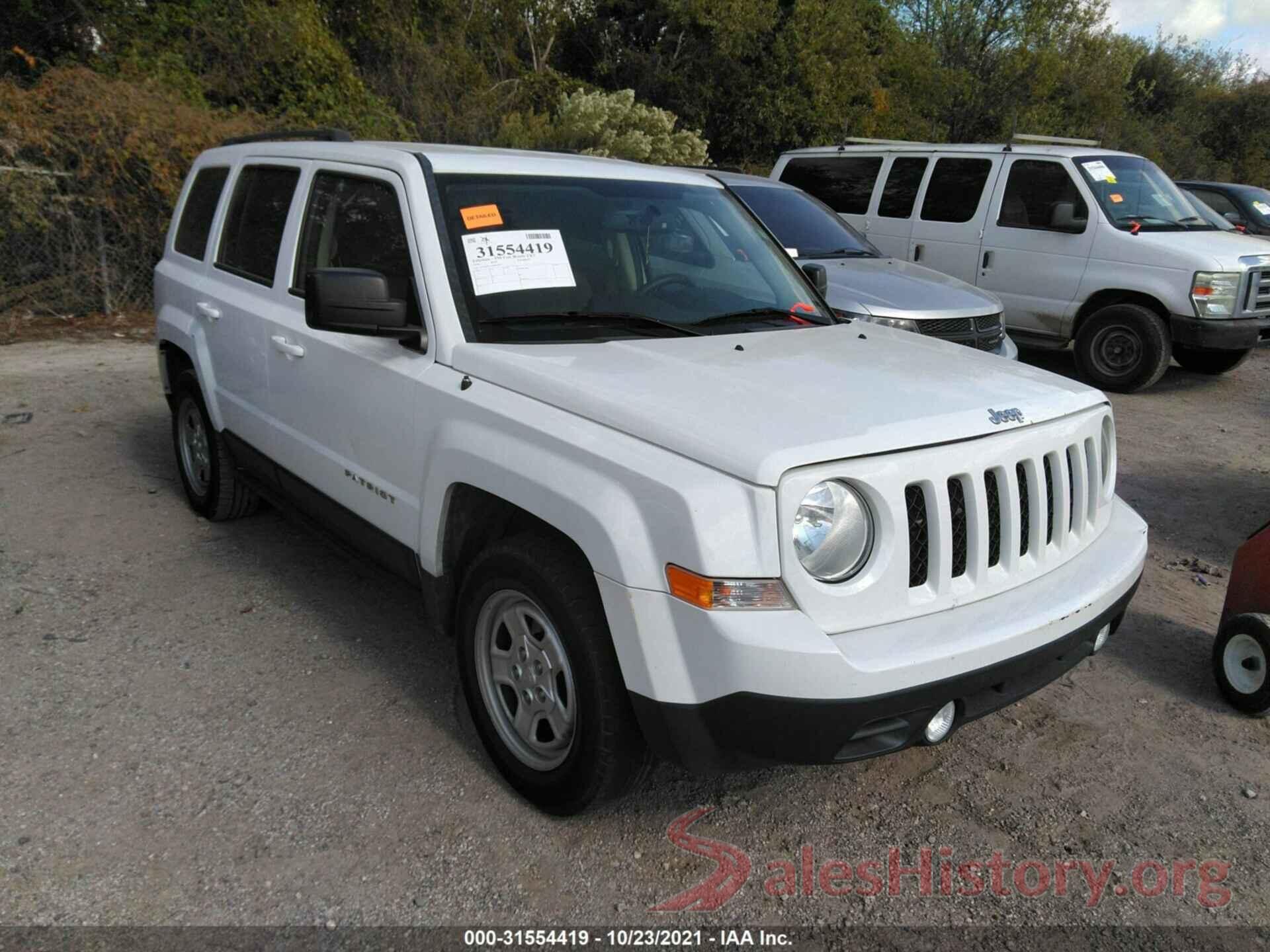 1C4NJPBA2GD669973 2016 JEEP PATRIOT