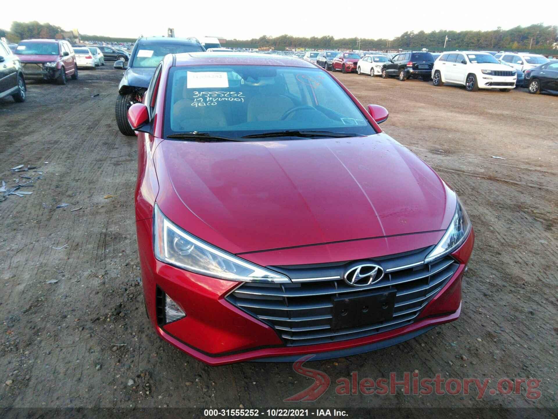 KMHD84LF0KU787296 2019 HYUNDAI ELANTRA