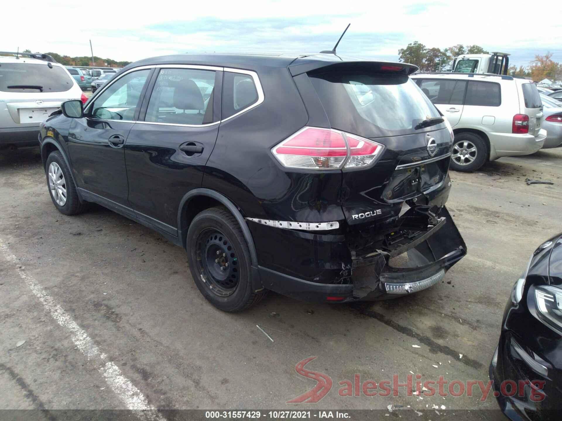 KNMAT2MV4GP624656 2016 NISSAN ROGUE