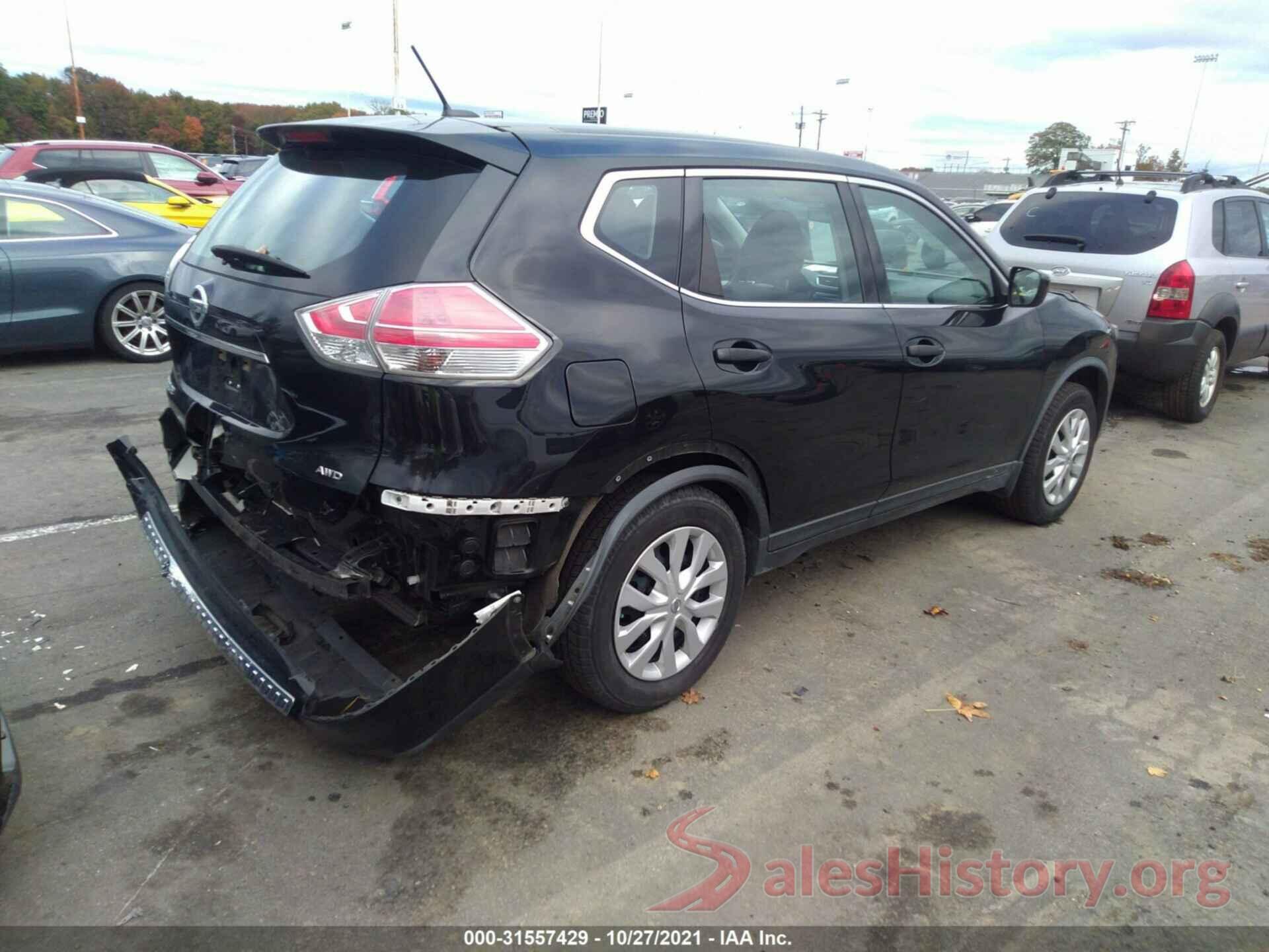 KNMAT2MV4GP624656 2016 NISSAN ROGUE