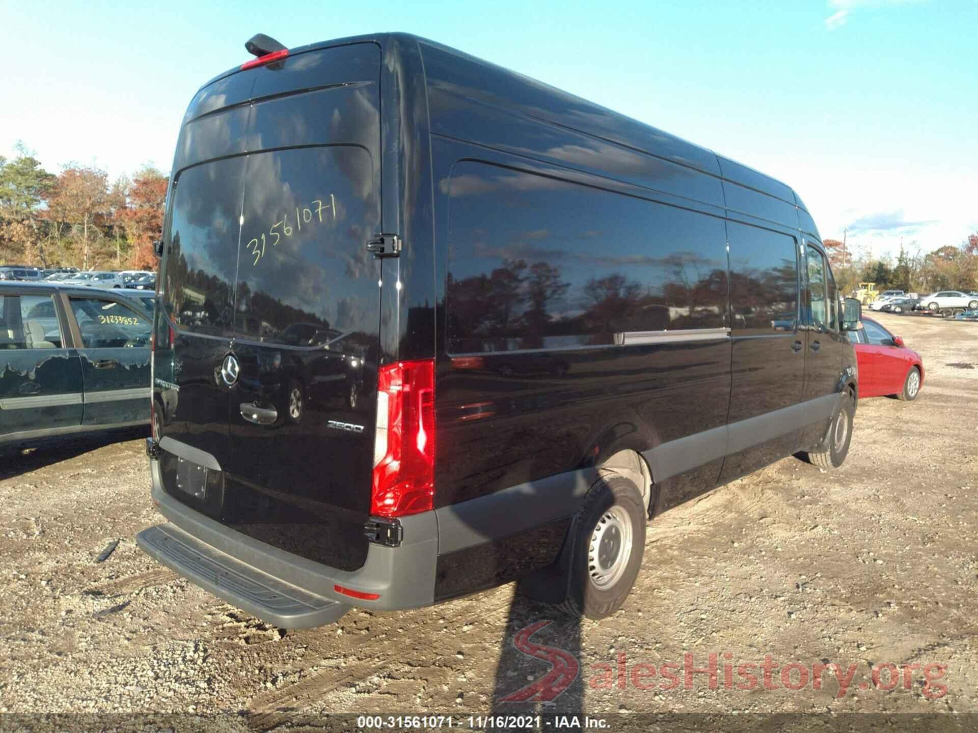 W1Y4DCHYXMT054441 2021 MERCEDES-BENZ SPRINTER CARGO VAN