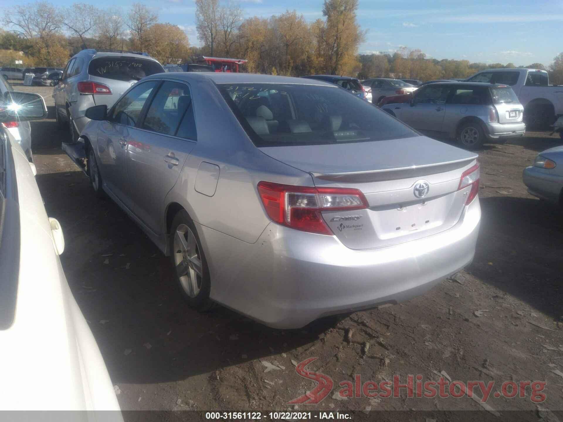 4T1BF1FK5CU196581 2012 TOYOTA CAMRY