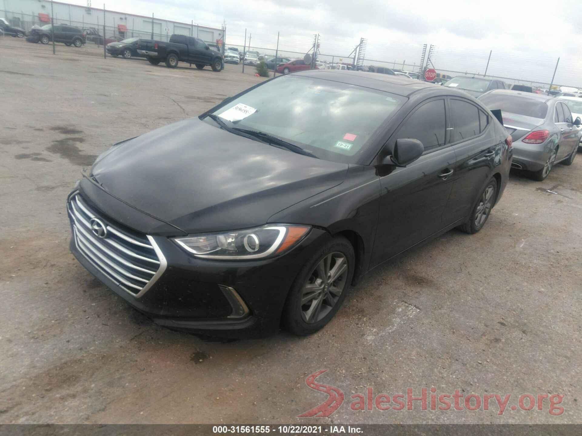 5NPD84LF3HH144450 2017 HYUNDAI ELANTRA